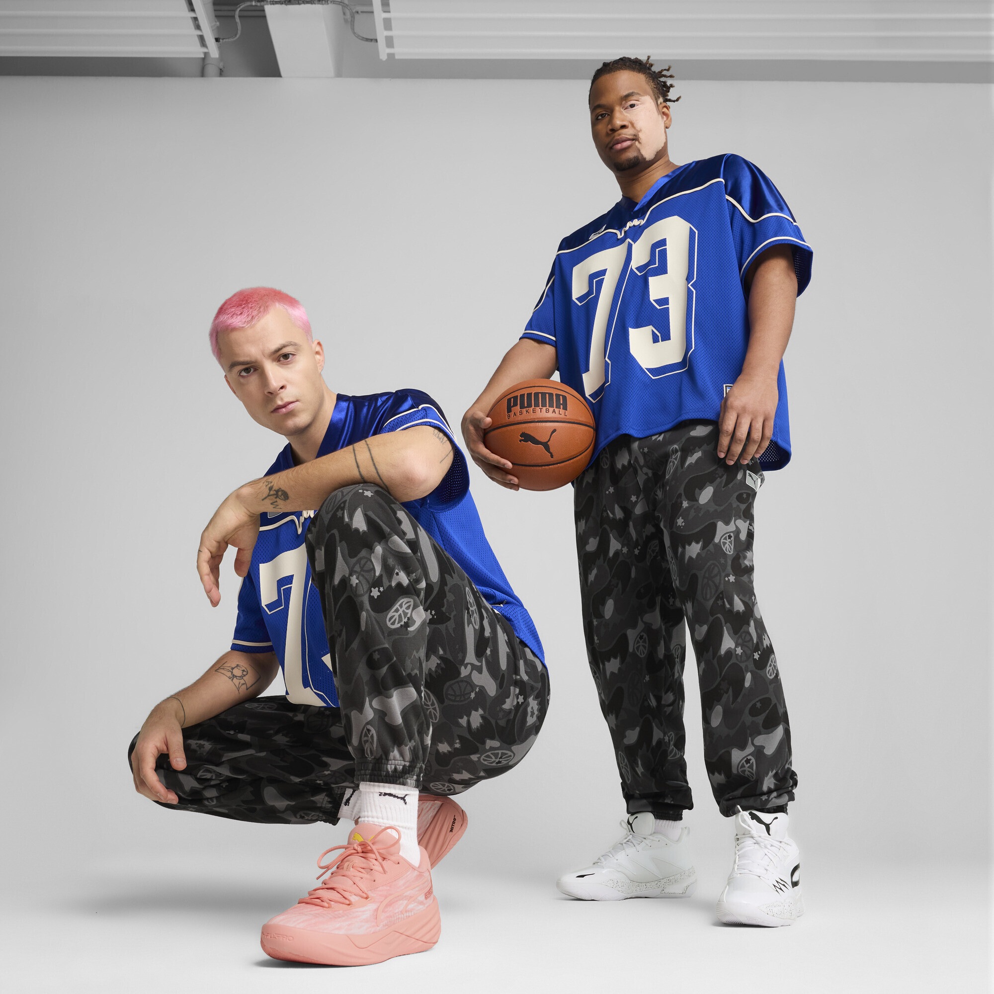 PUMA Sporthose »Dress Code Camo Basketball-Jogginghose Herren«