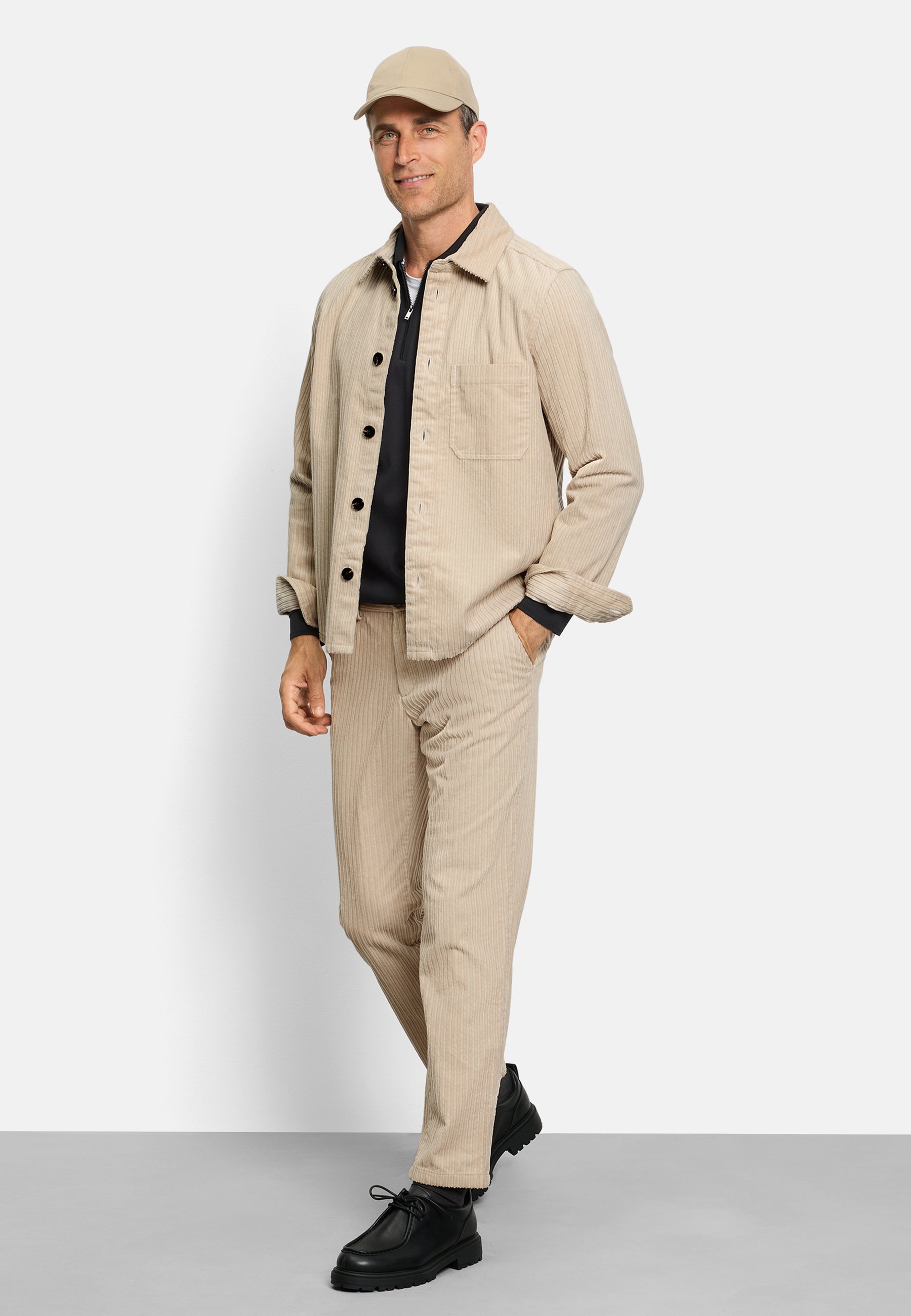 Thumbnail - OLYMP Langarmhemd "OLYMP Casual, Overshirt, Freizeithemd, Kent"