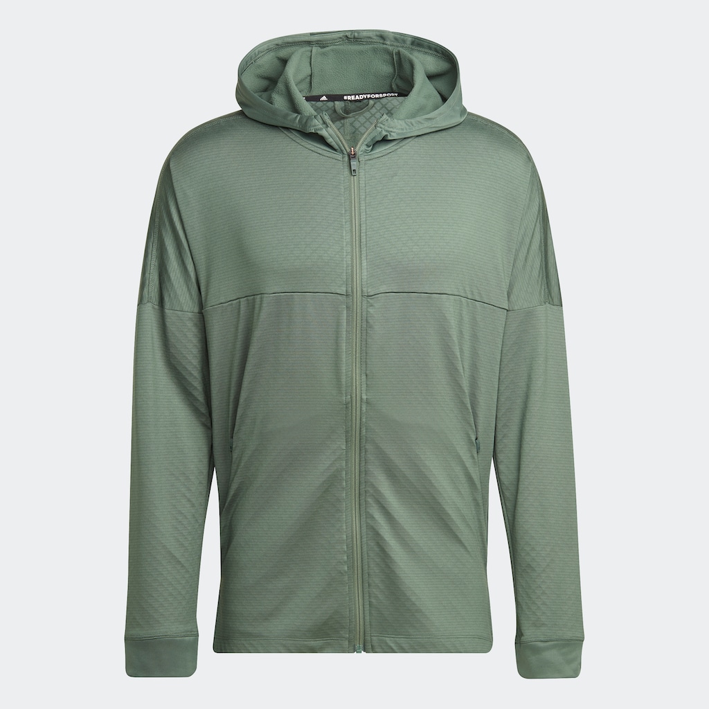 adidas Performance Outdoorjacke »WORKOUT WARM KAPUZENJACKE«