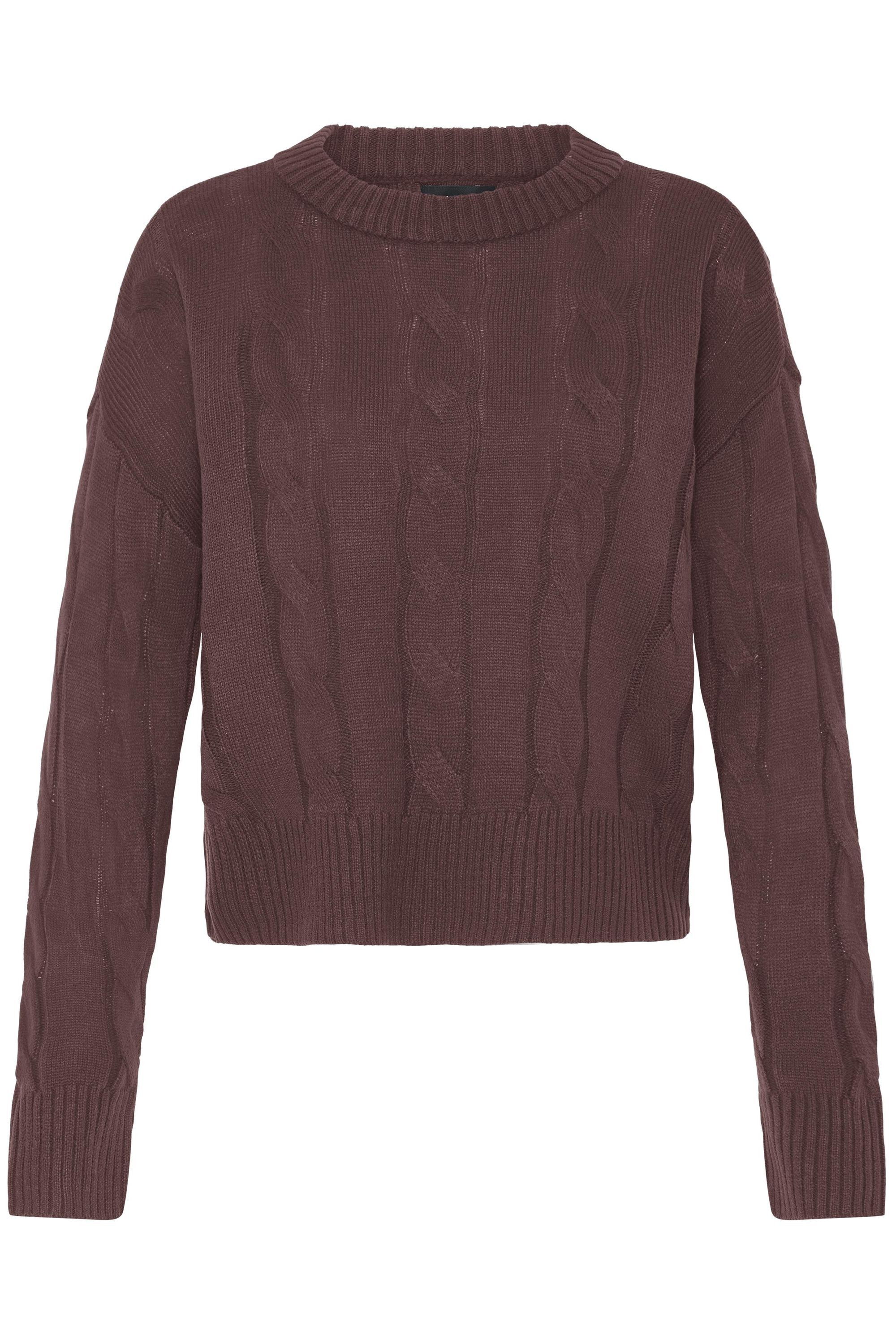 OXMO Strickfleece-Pullover "Strickpullover OXKimni"