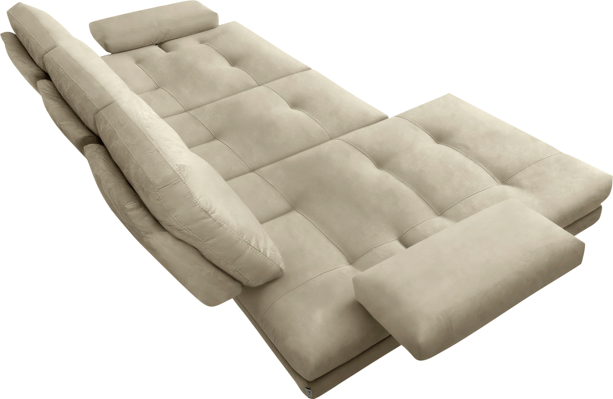 CALIA ITALIA Ecksofa "Toby Wing, B/T: 278/153 cm, Designsofa mit hohem Sitz günstig online kaufen