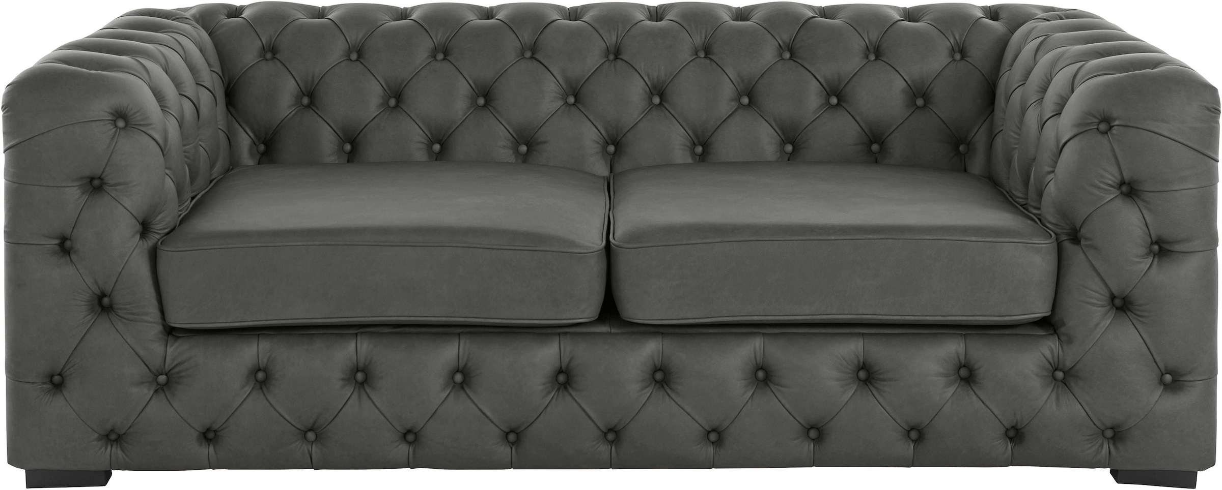 Guido Maria Kretschmer Home&Living Chesterfield-Sofa "Kalina", mit klassischer Chesterfield-Knopfheftung