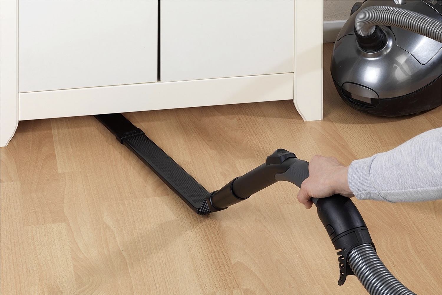 Maximex Staubsaugerdüsen-Set »Staubsauger-Schwert und Staubsaugerbeutel«, (Set, 4 tlg.), für herkömmliche Staubsauger, Beutel dauerhaft verwendbar und waschbar