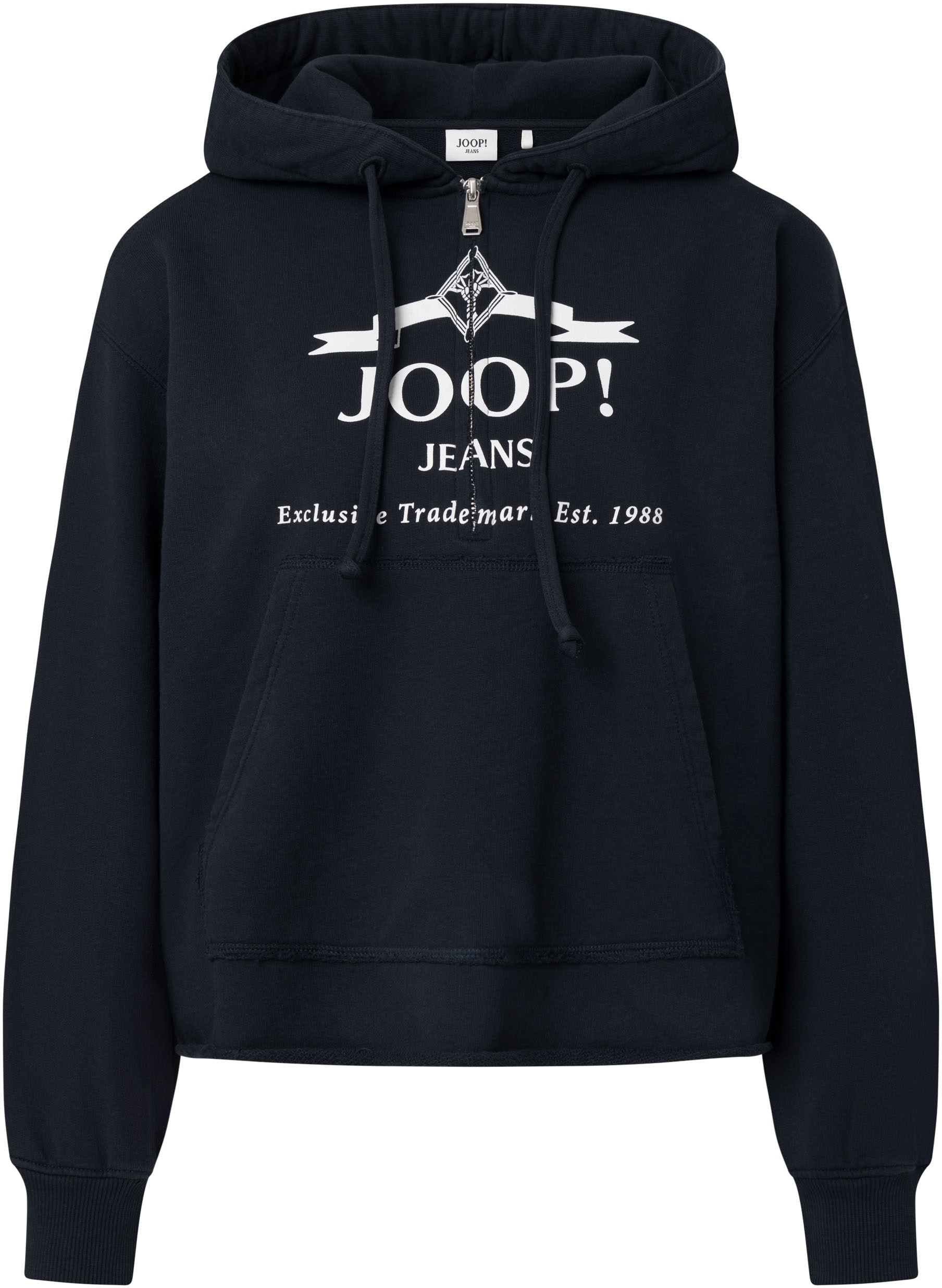 JOOP Kapuzensweatshirt "Talia", mit Reißverschluss
