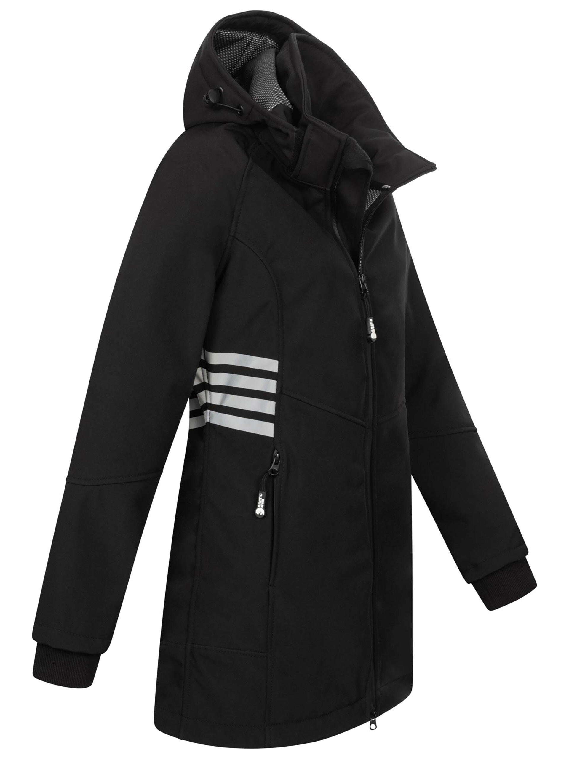 Arctic Seven Softshelljacke »ASGiuliana«, mit abnehmbarer Kapuze