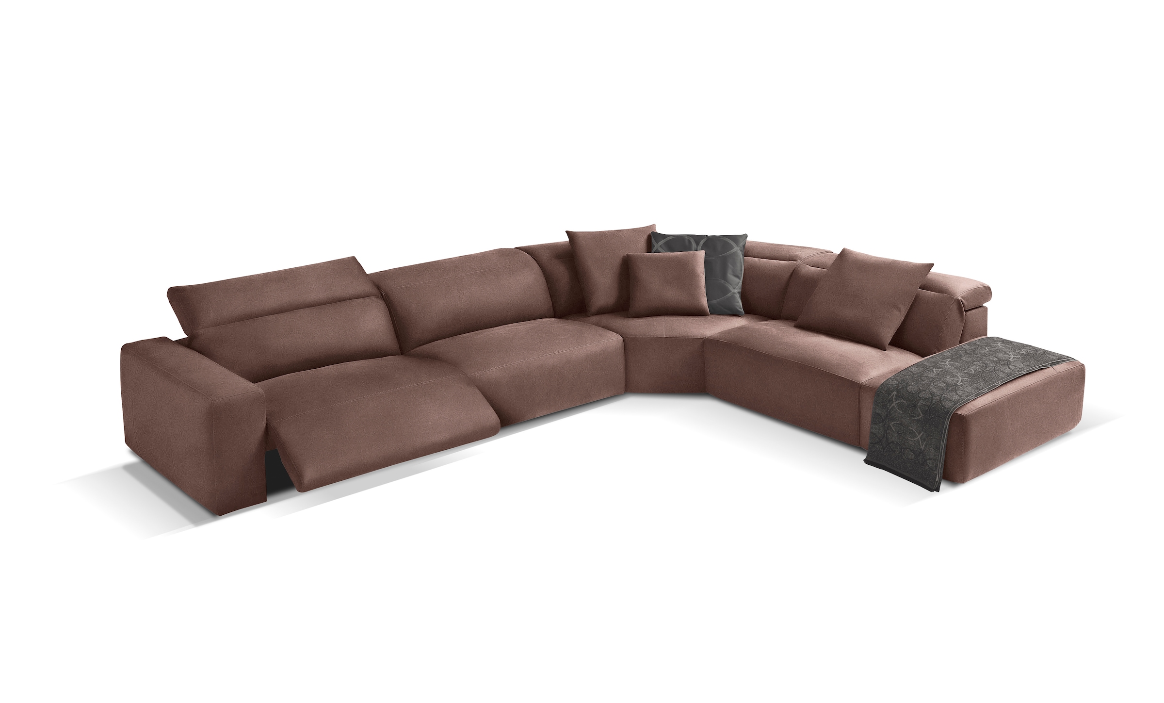 Egoitaliano Ecksofa "Beverly, extravangantes Designsofa mit erstklassigem S günstig online kaufen