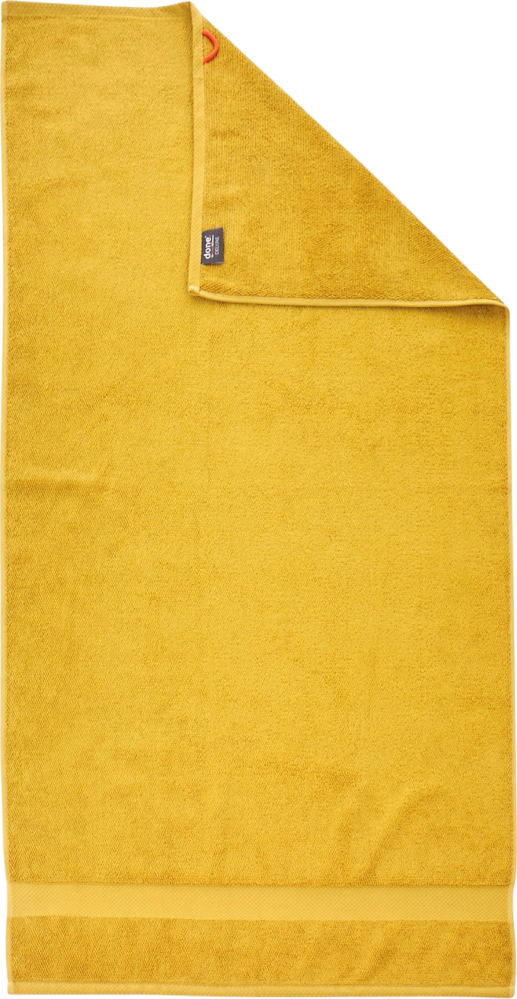 done.® Badetücher »Deluxe« 1-tlg., Uni Farben, aus hochwertigem Zwirnfrottier