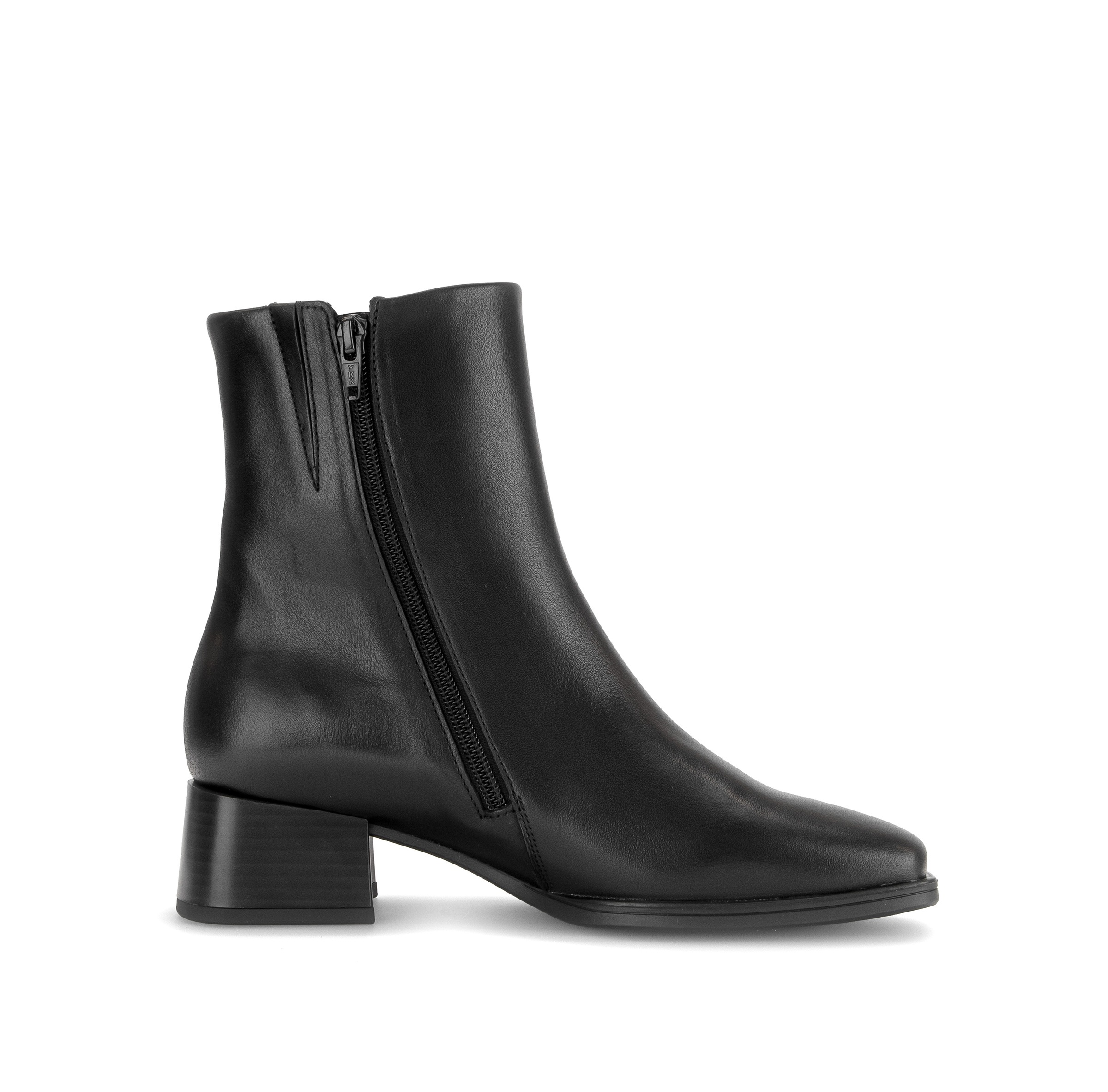 Gabor Stiefelette  Blockabsatz, Basic-Stiefelette mit Innenreißverschluss, G-Weite