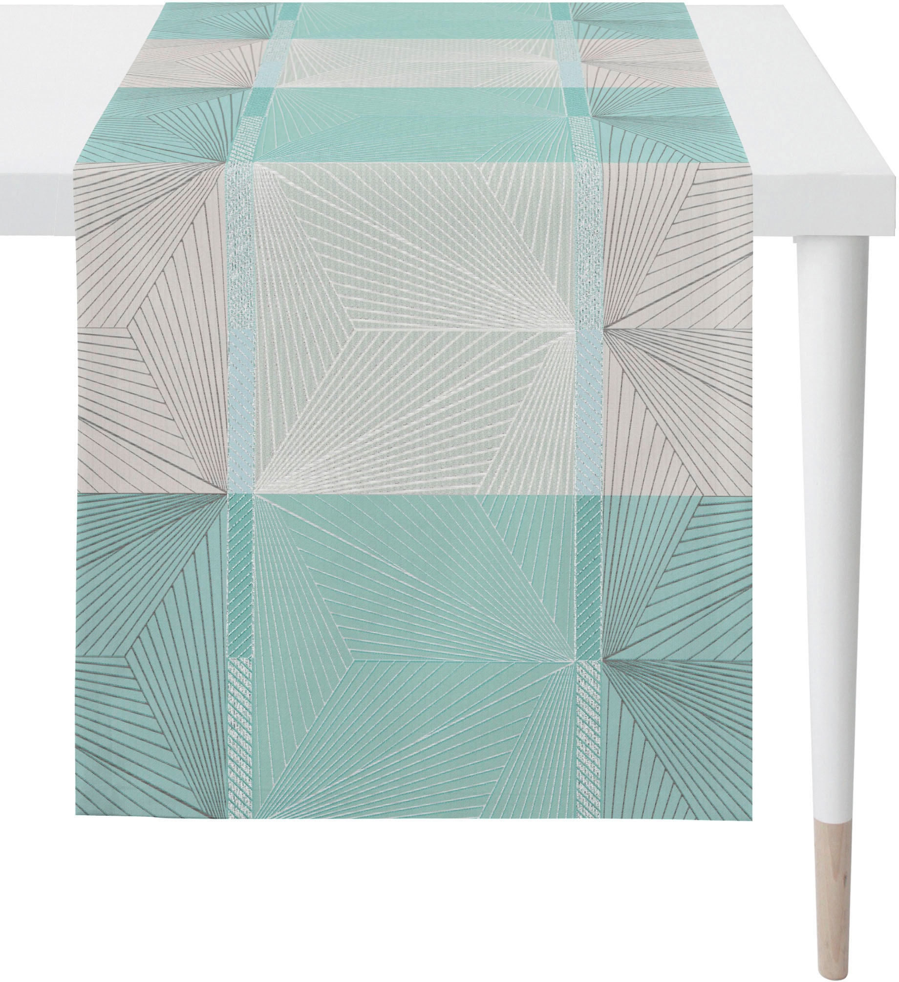APELT Tischläufer "TOBIA LOFT STYLE, Sommerdeko, Sommer" Jacquard-Gewebe günstig online kaufen