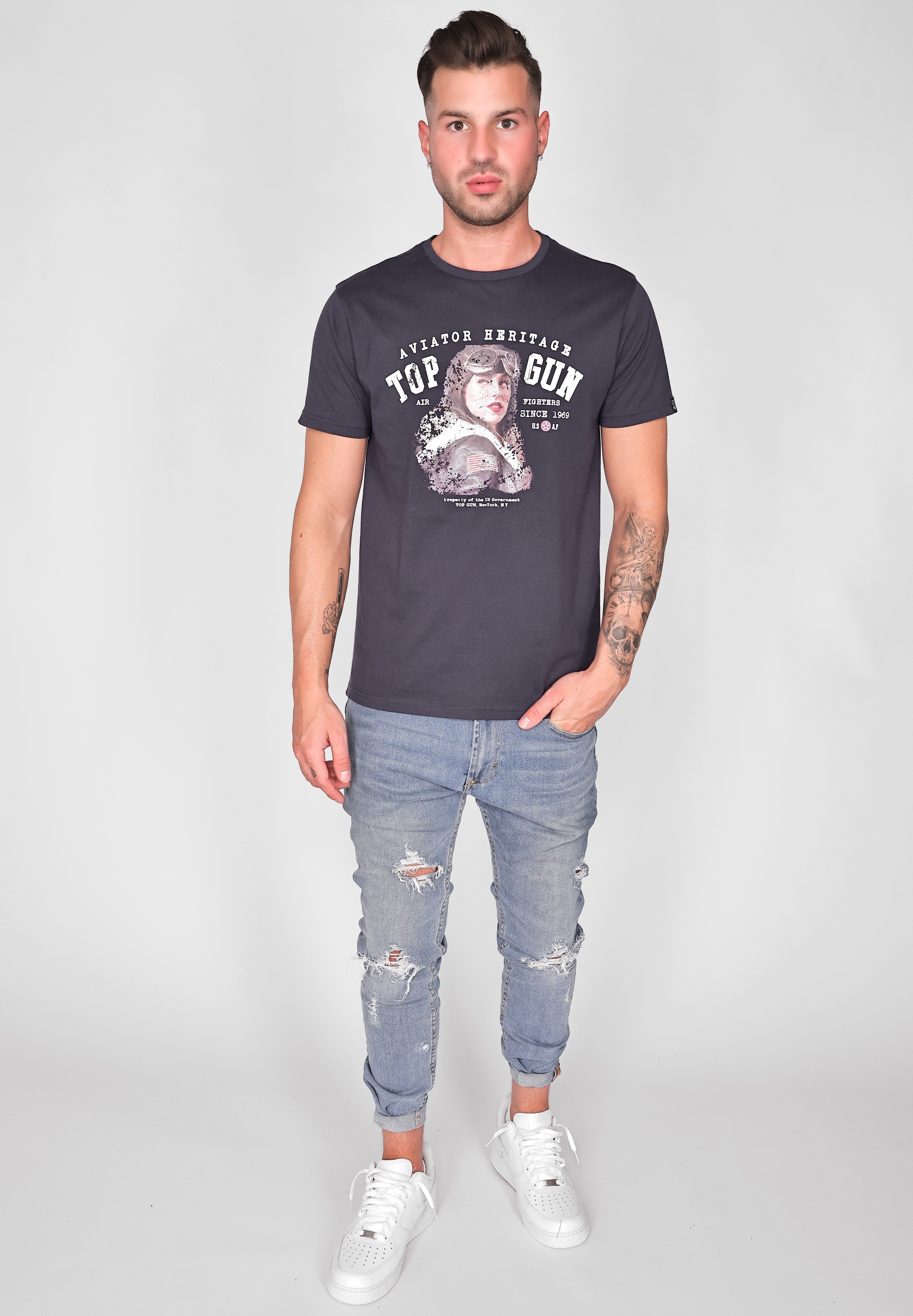 TOP GUN T-Shirt »TG20213028«