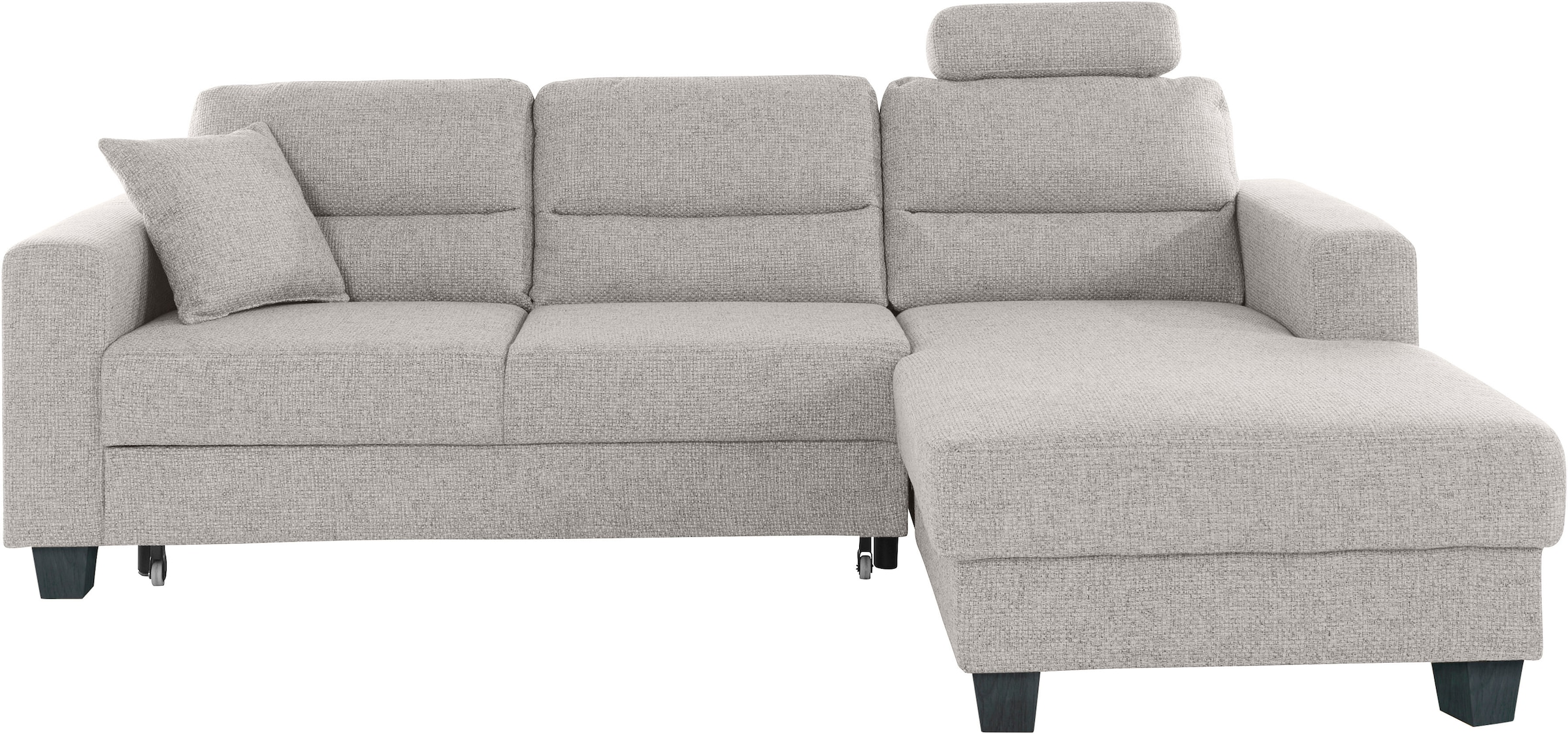 TRENDMANUFAKTUR Ecksofa "Chamber, zeitlos und modern, bequem mit hohem Sitz günstig online kaufen