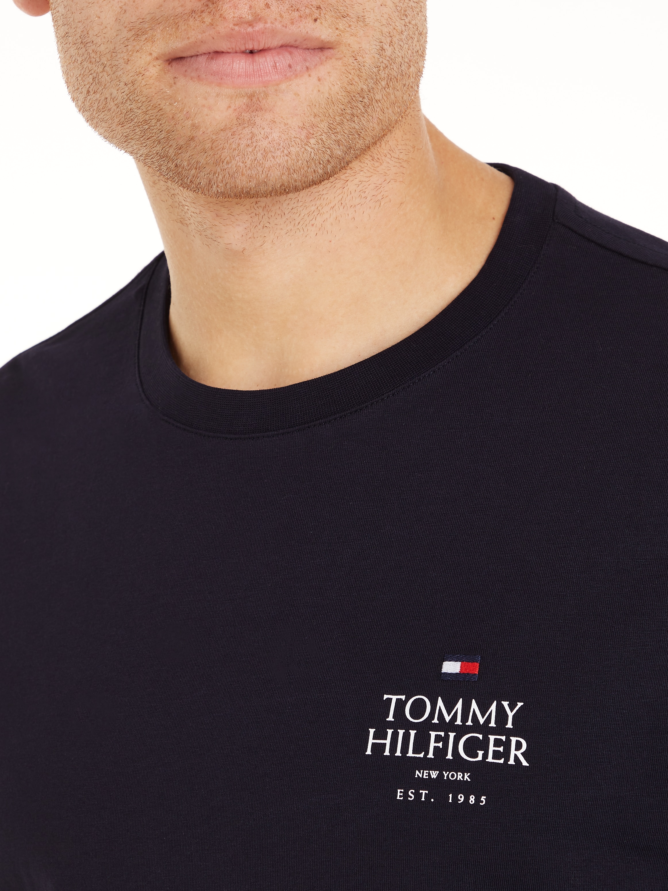 Tommy Hilfiger Longsleeve "HILFIGER STACK LS TEE" günstig online kaufen