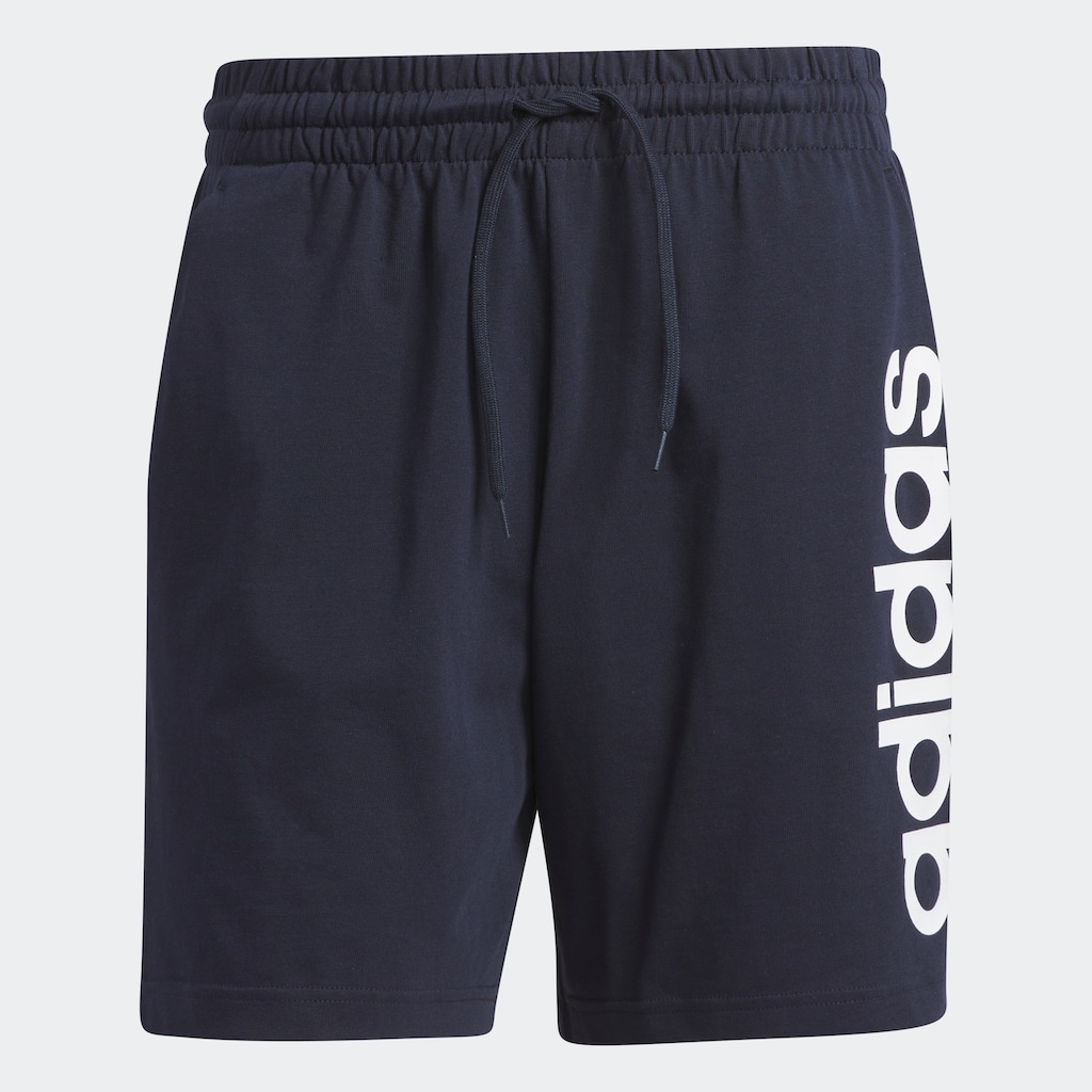 adidas Sportswear Shorts »AEROREADY ESSENTIALS SINGLE JERSEY LINEAR LOGO«, (1 tlg.)