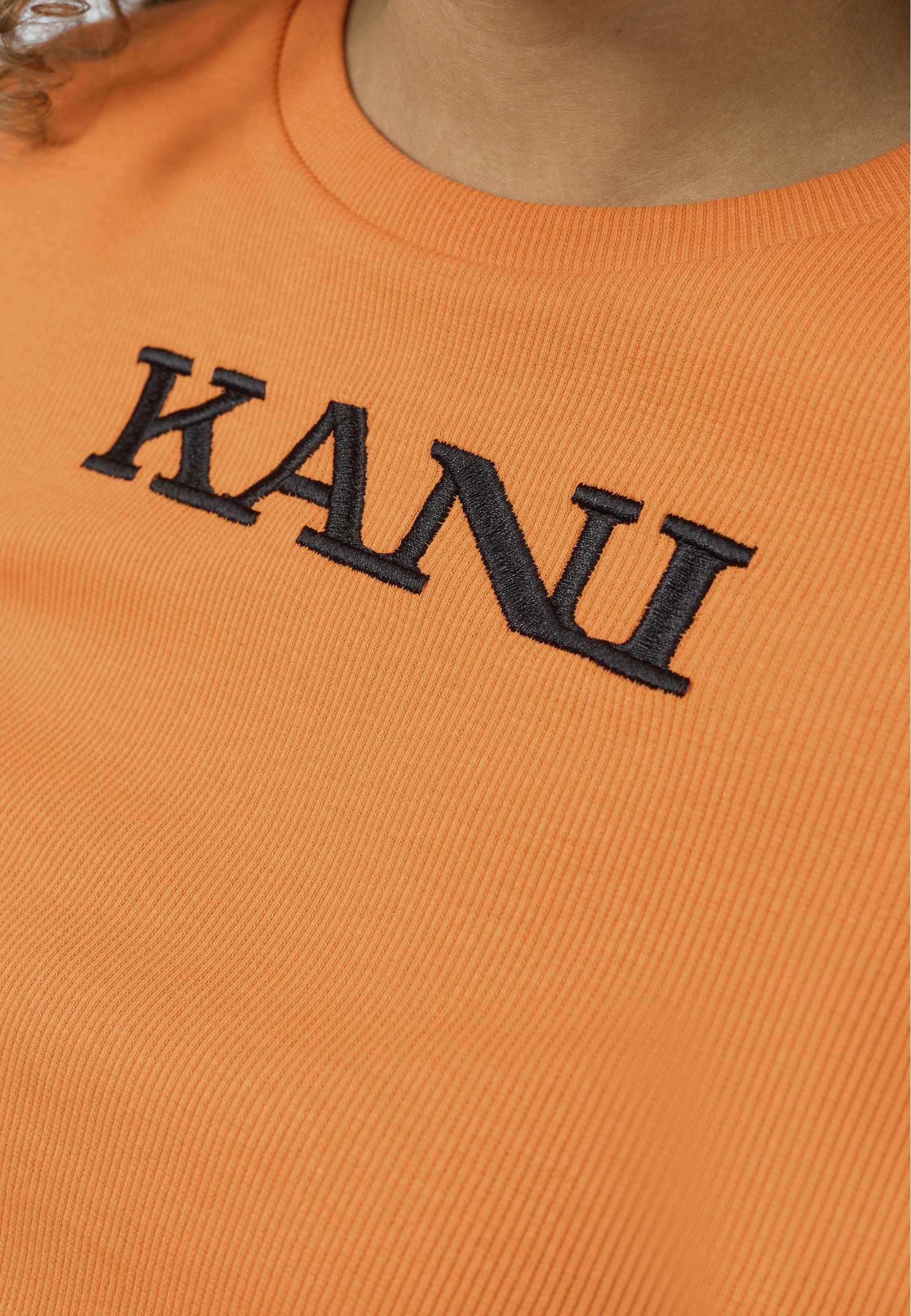 Karl Kani Kurzarmshirt »Karl Kani Damen KW221-024-1 Retro Rib Short Tee« 1 Stk.