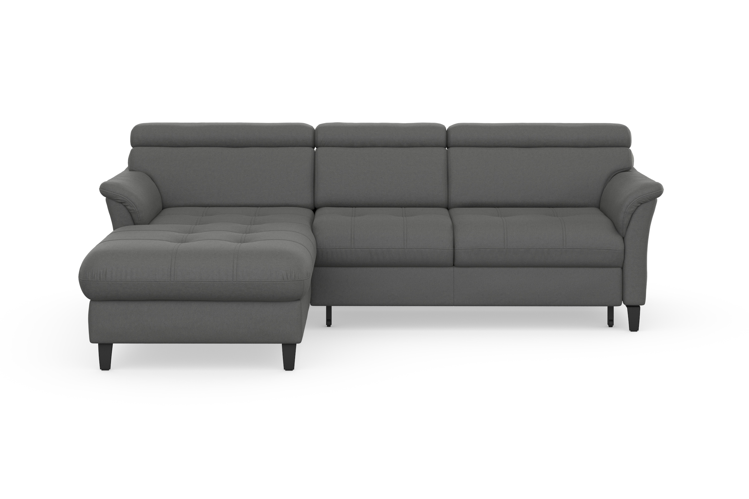 sit&more Ecksofa "Marano L-Form" inklusive Kopfteilverstellung, optional Schlaffunktion & Bettkasten