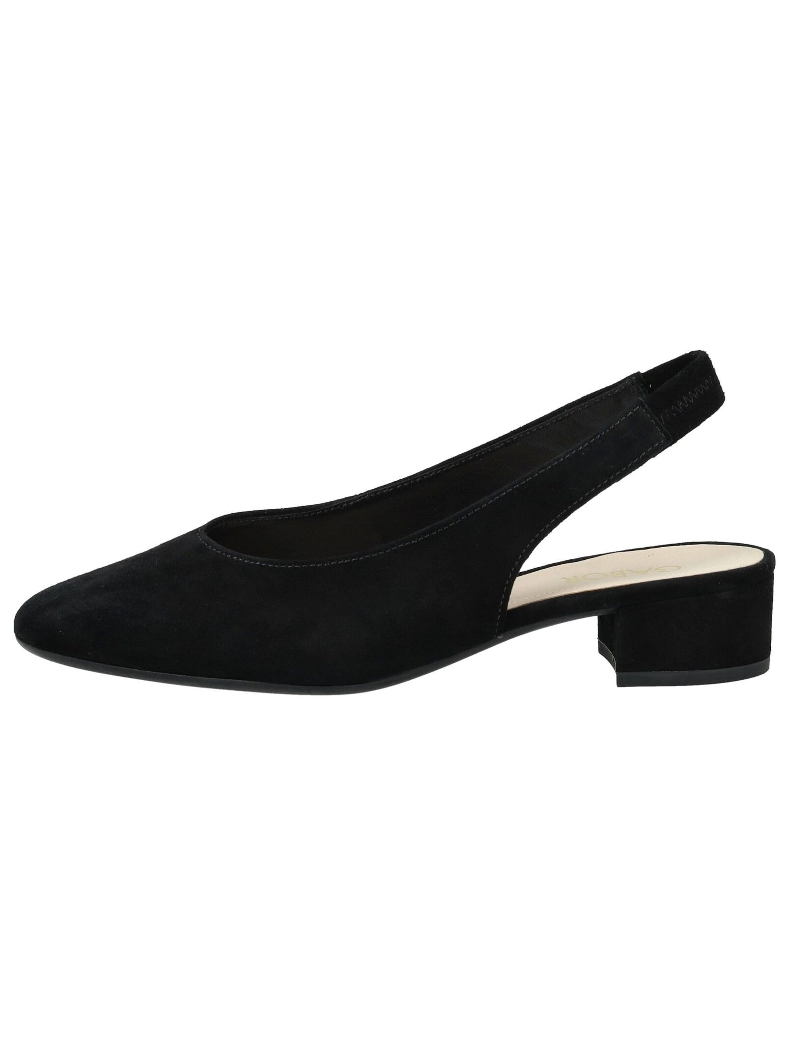 Gabor Slingpumps "Gabor Pumps Veloursleder" günstig online kaufen