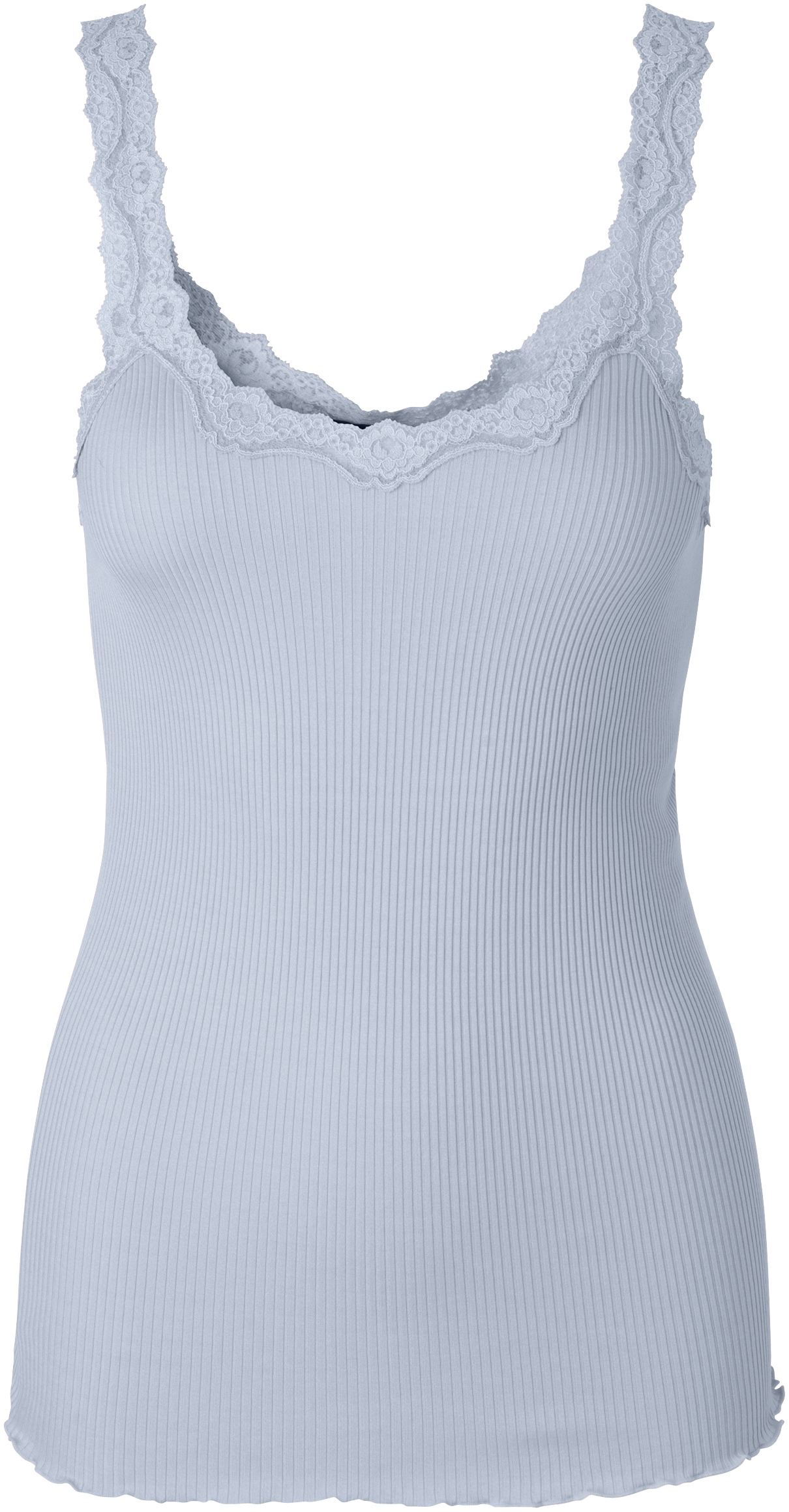 rosemunde Tanktop "Babette Silk Top" umgedrehter Vintage-Spitzenbesatz, fem günstig online kaufen