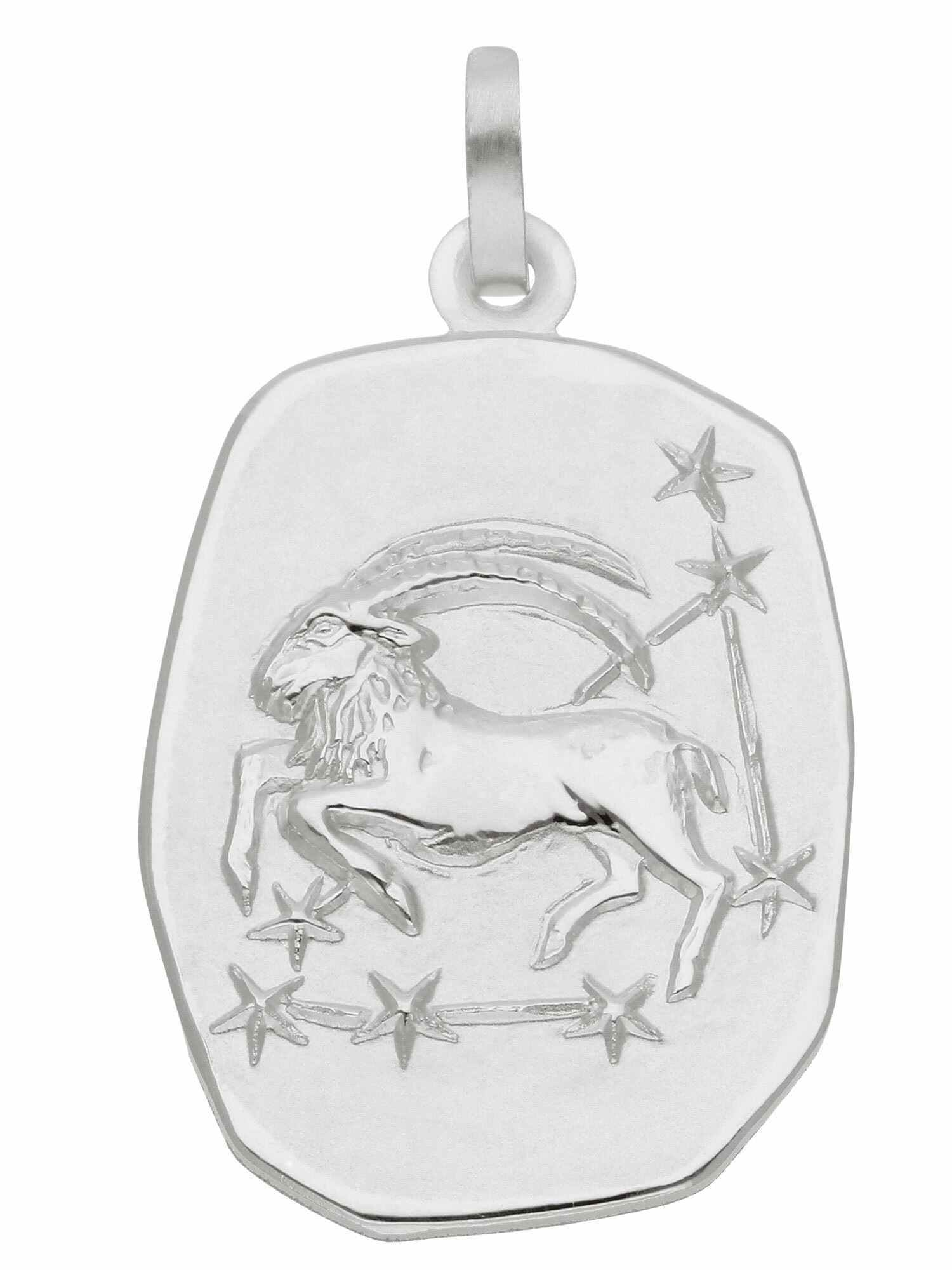 Adelia´s Kettenanhänger »925 Silber Sternzeichen Anhänger Steinbock« Silberschmuck für Damen & Herren
