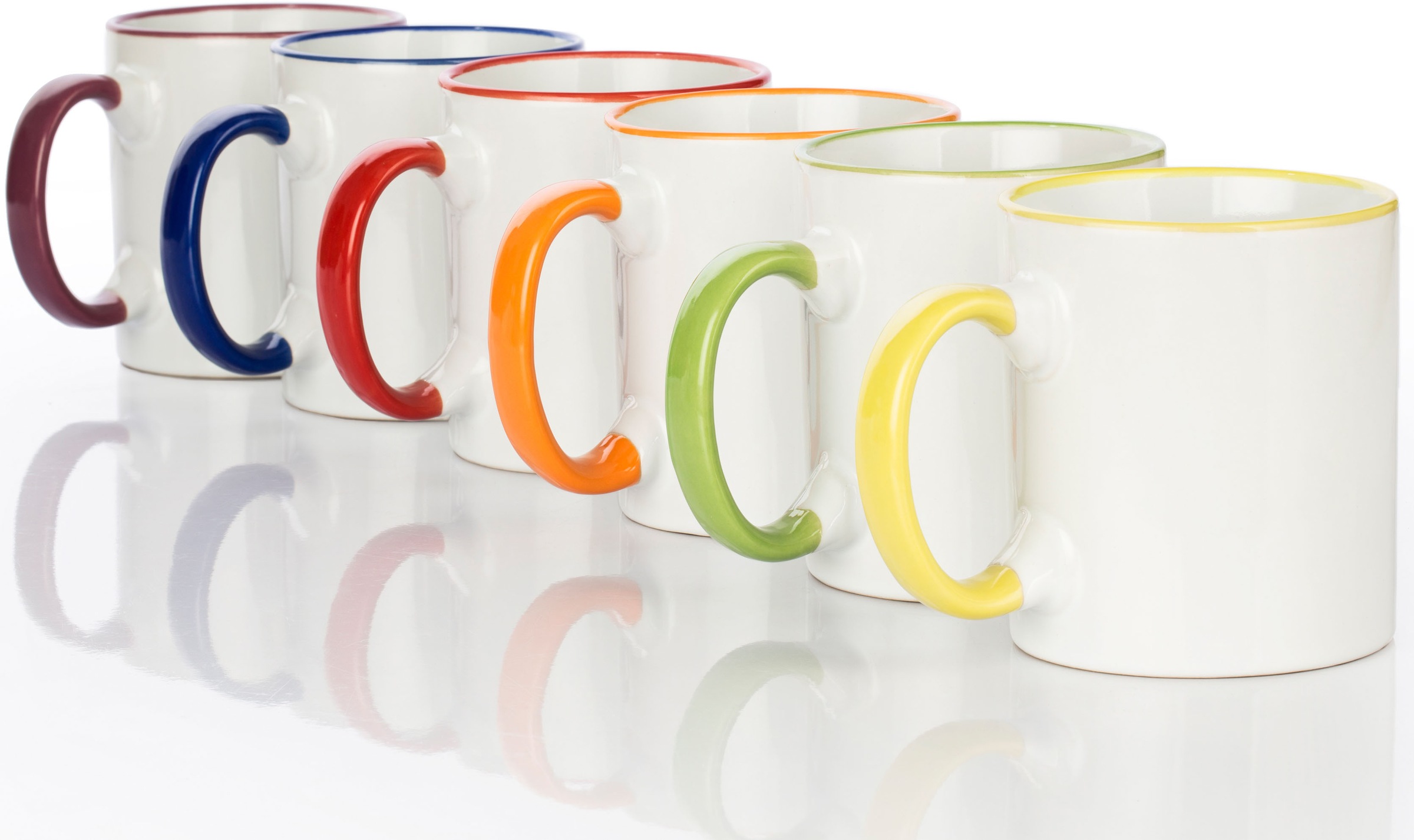Retsch Arzberg Becher »RAINBOW«, (Set, 6 tlg., 6teilig), zylindrische Becher -... kaufen