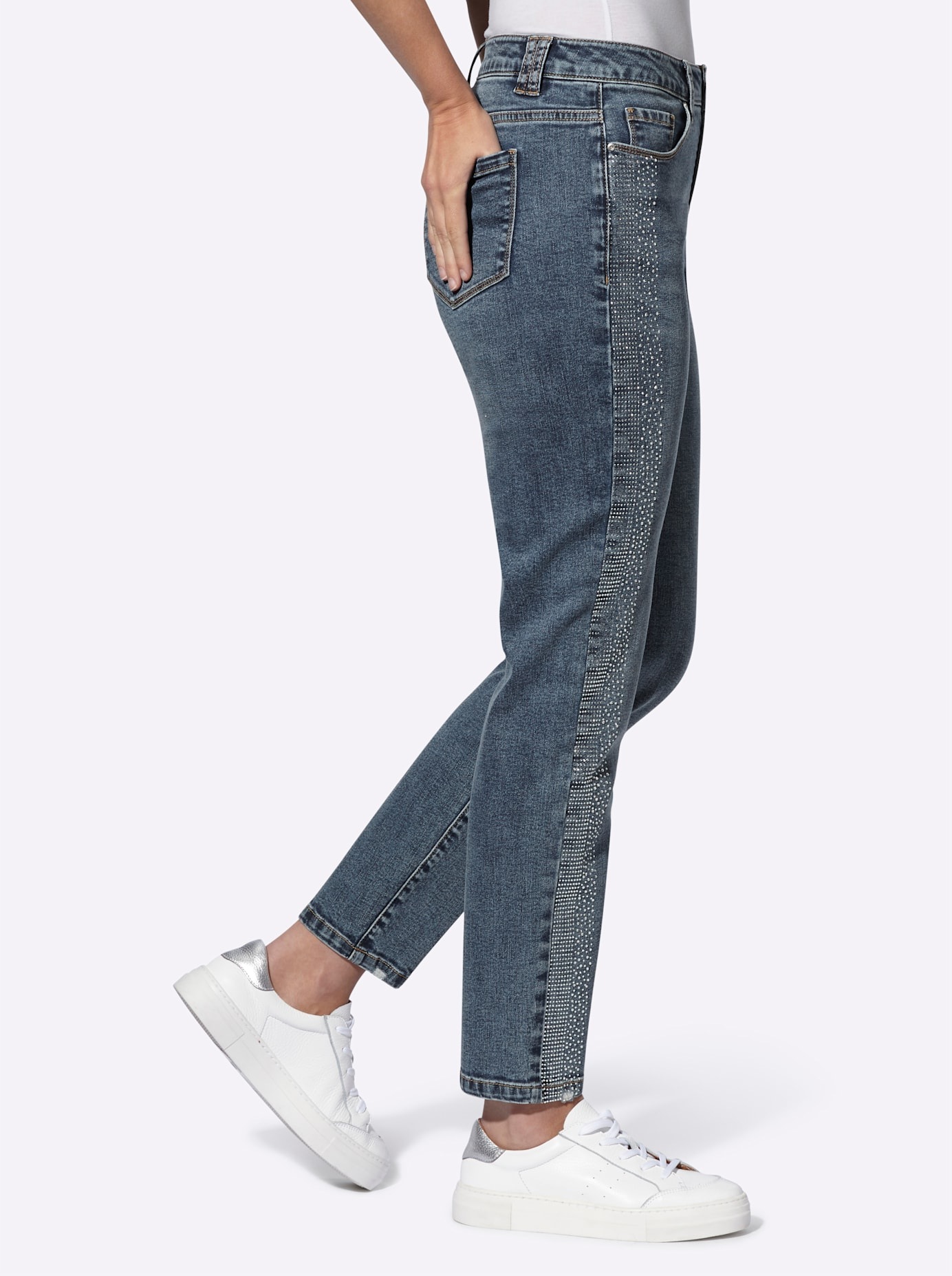 heine Bequeme Jeans 1 Stk. tlg. günstig online kaufen