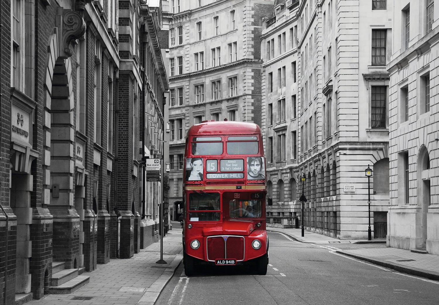 Papermoon Fototapete "London" glatt