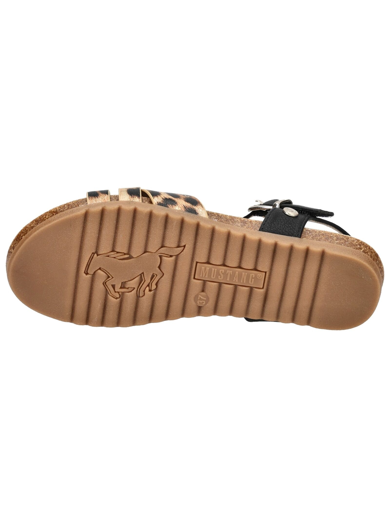 Mustang Shoes Riemchensandale »Mustang Shoes Sandalen Lederimitat«