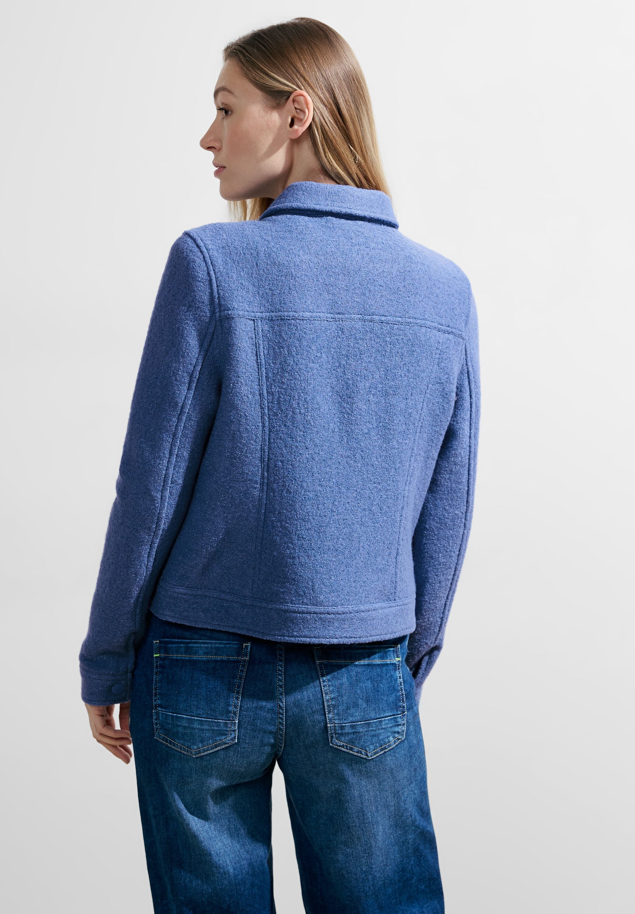 Cecil Kurzjacke, ohne Kapuze, aus softem Materialmix