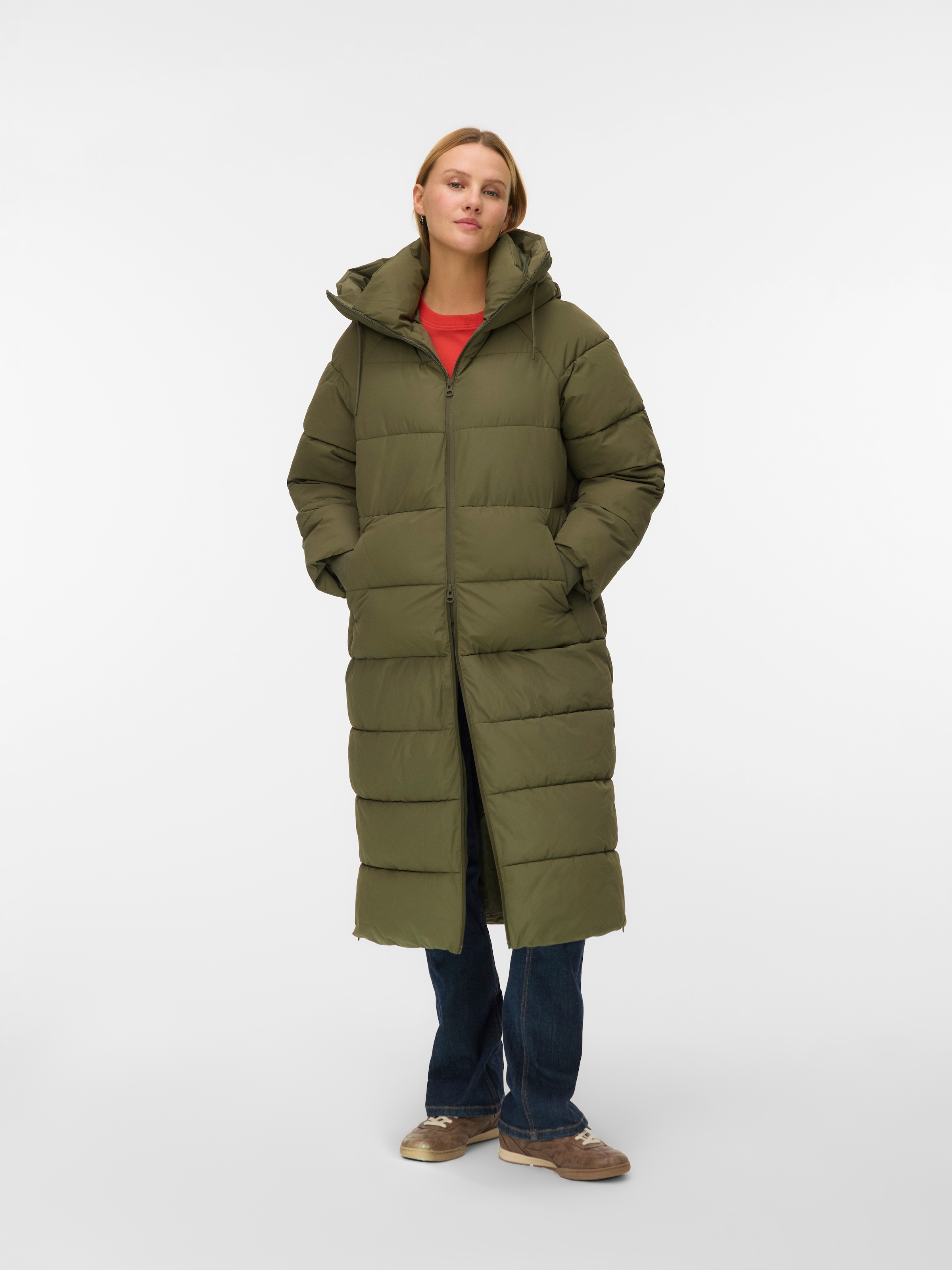 Vero Moda Steppmantel »VMELANOR LAURIE LONG COAT WRP GA BOO«