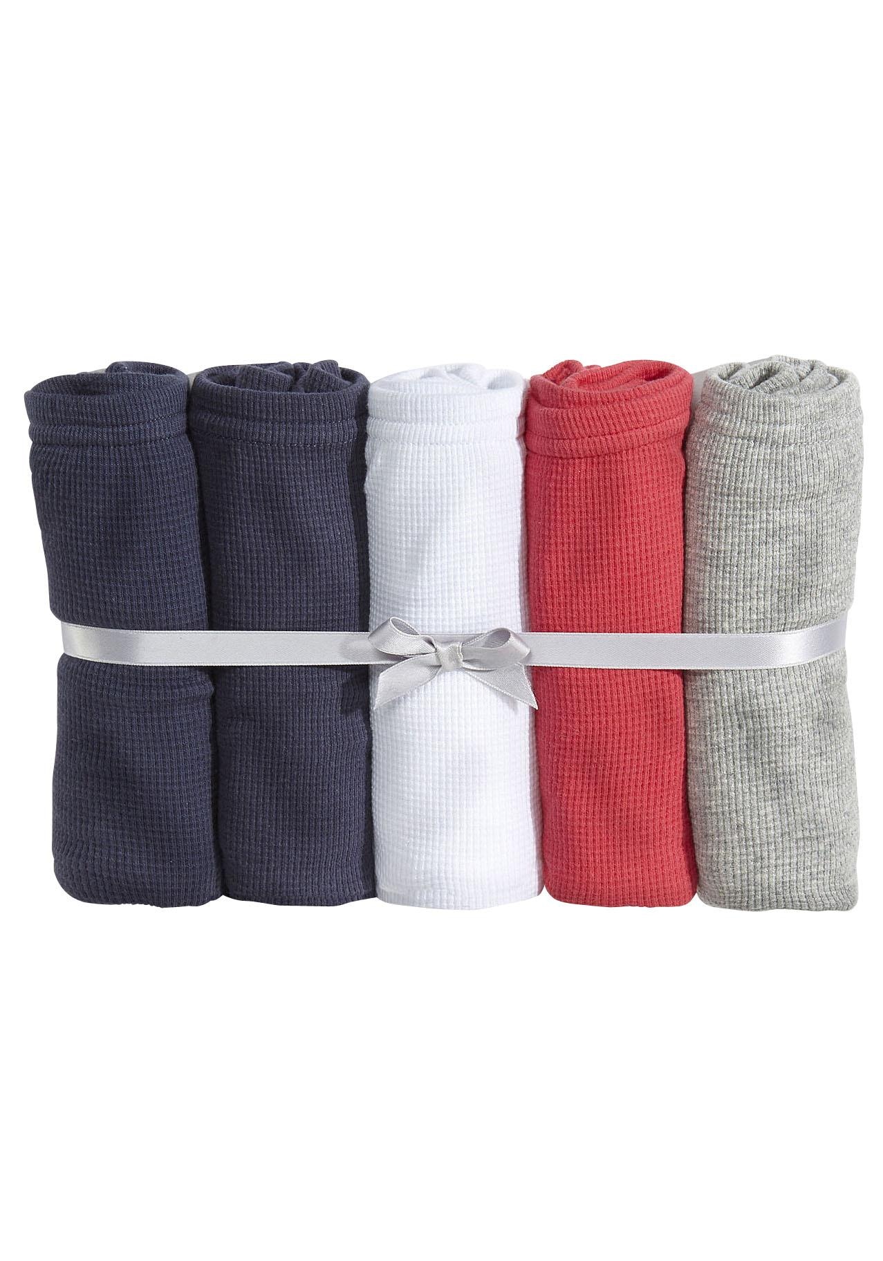 petite fleur Taillenslip, (5er-Pack), aus weicher Pikee-Qualität