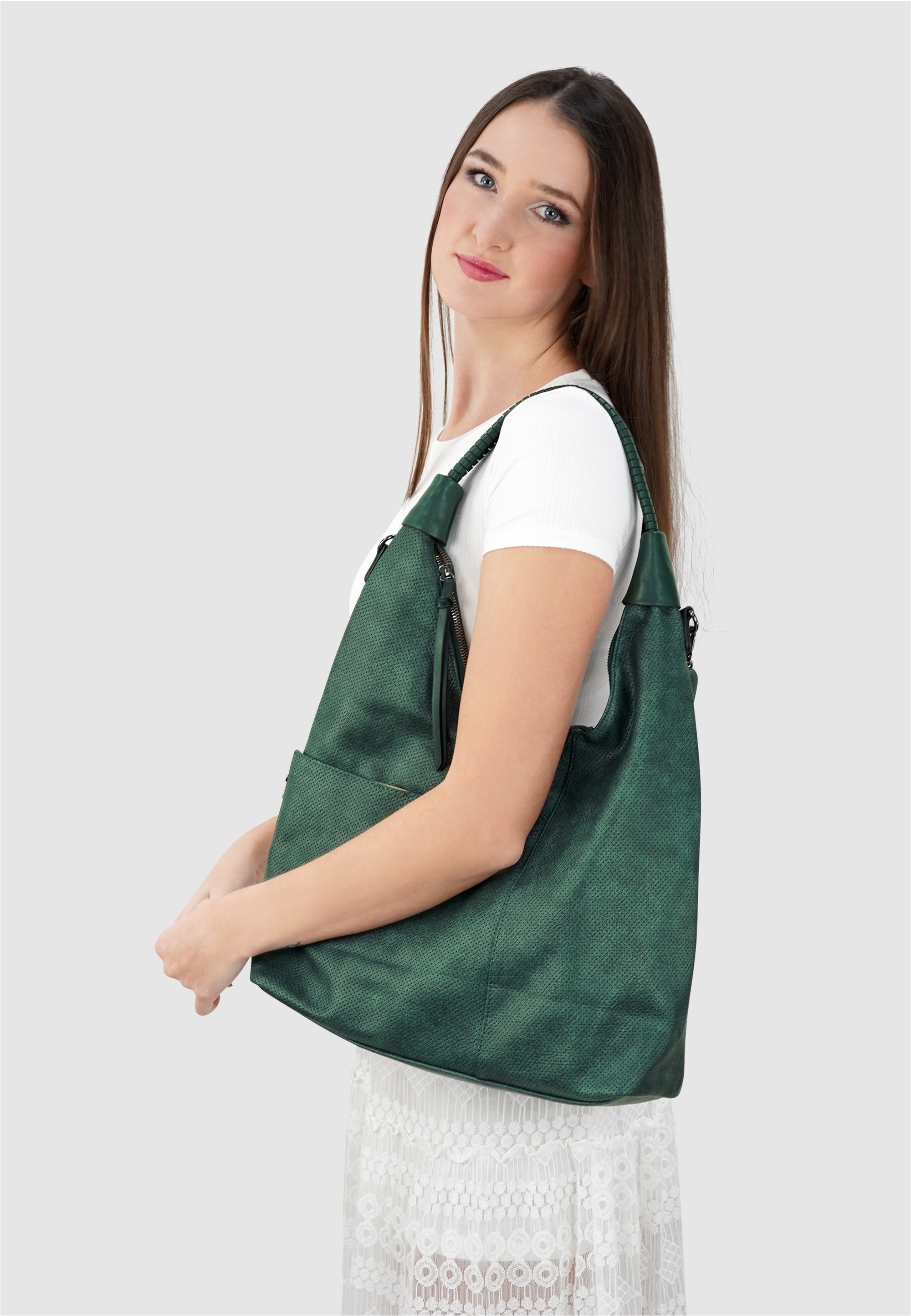 Harpa Schultertasche »COVE« mit seitlichen Eingriffen