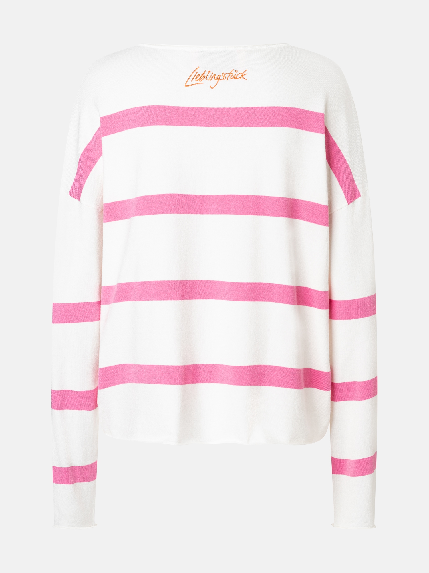 Lieblingsstück Rundhalspullover »MarciEP« mit Streifen