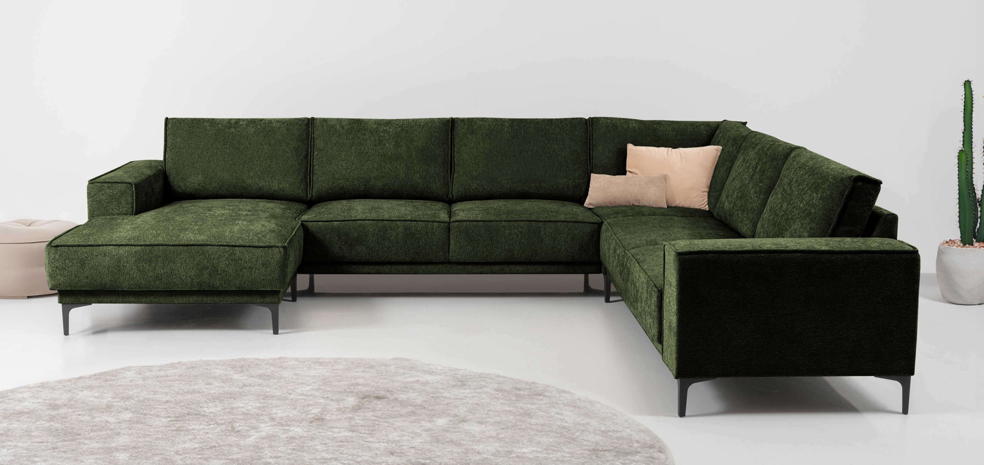 Places of Style Wohnlandschaft "Oland", U-Form, im zeitlosem Design und hoc günstig online kaufen