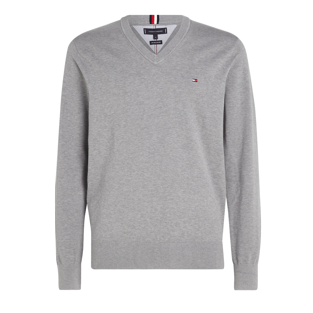 Tommy Hilfiger V-Ausschnitt-Pullover »1985 V NECK SWEATER«