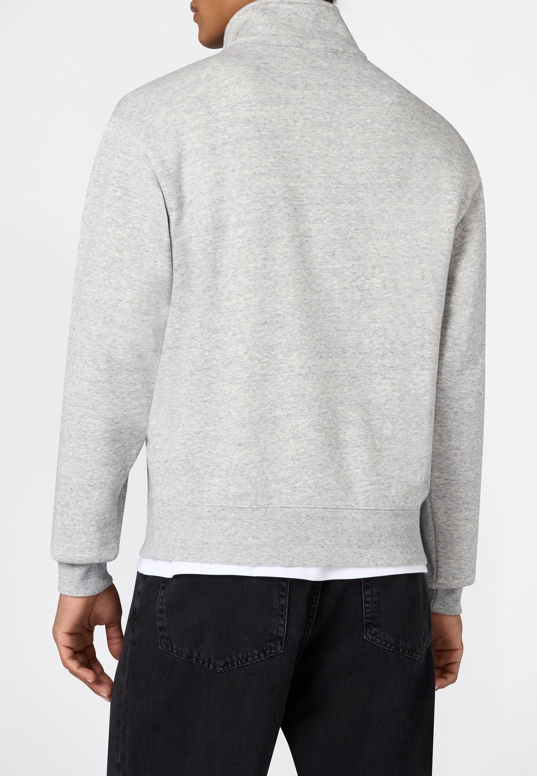 Champion Sweatshirt »COLLEGE Fleece Half Zip Sweatshirt«, mit halbem Reißverschluss, aus Baumwolle und Polyester, normale Länge
