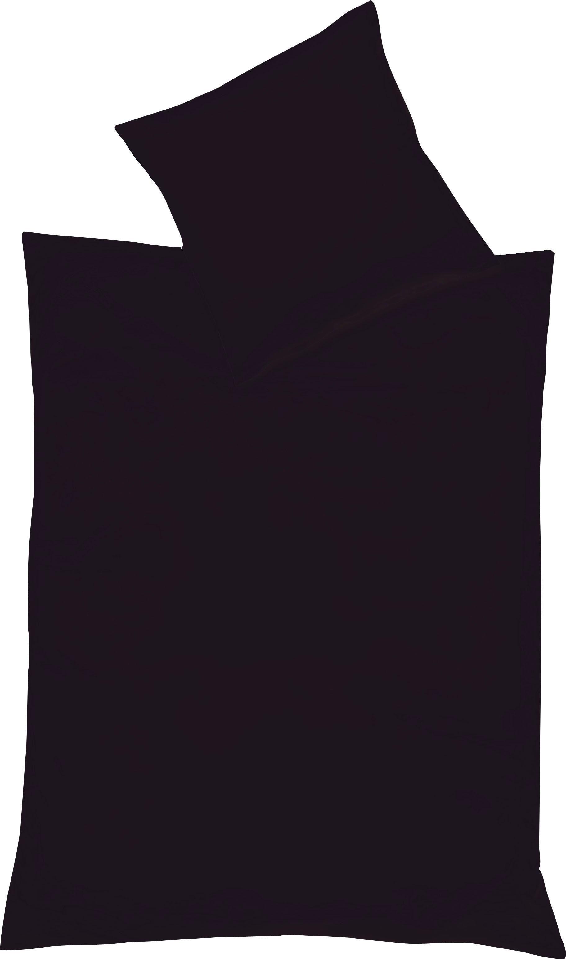 fleuresse Bettwäsche "Colours in 135x200, 155x220 oder 200x200 cm" 2 Stk. Bettwäsche aus 100% Baumwolle, uni, mit Reißverschluss