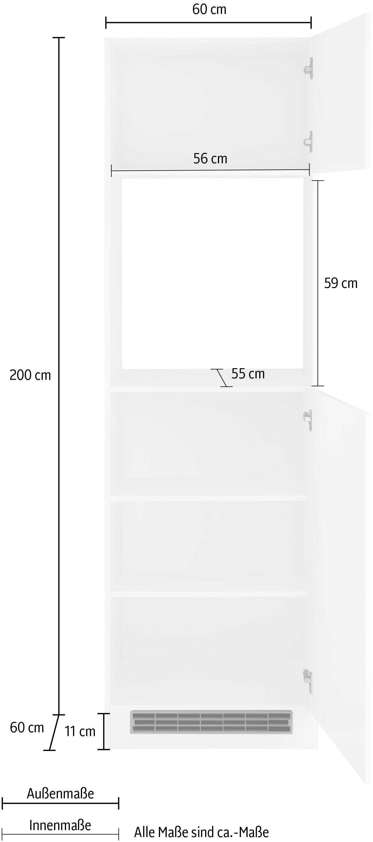 HELD MÖBEL Backofenumbauschrank »Kehl«, Breite bestellen BAUR | cm 60