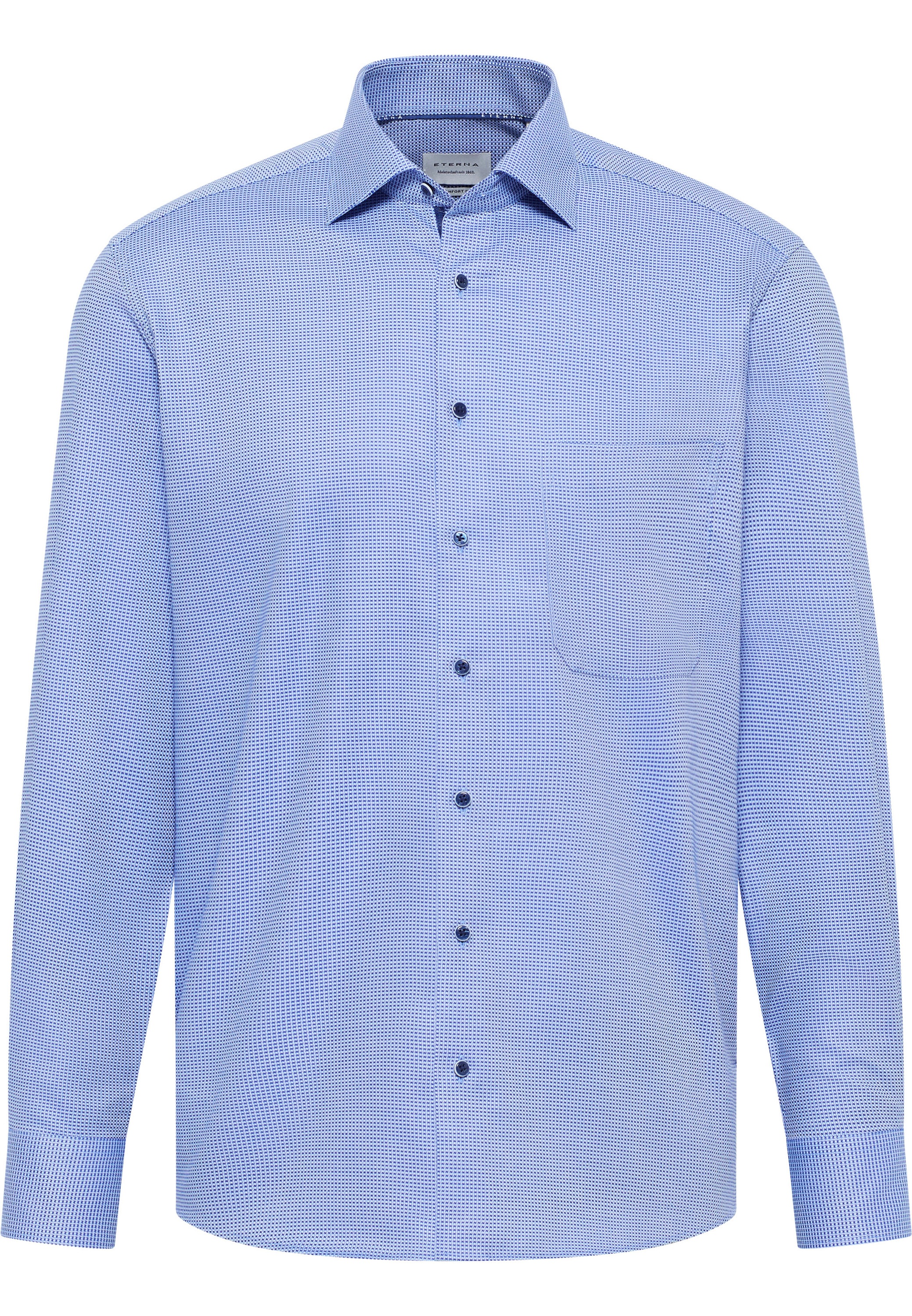 Eterna Langarmhemd »COMFORT FIT«, NON IRON (bügelfrei)