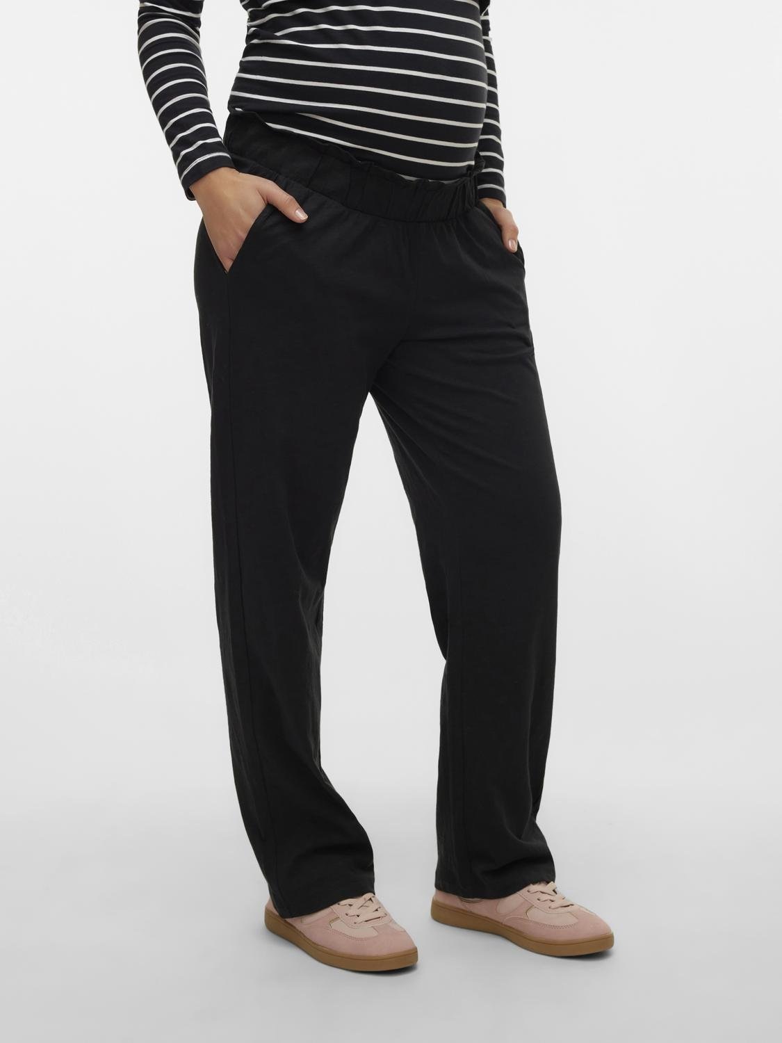 Mamalicious Schlupfhose "MLIVY JRS PANTS NOOS" Baumwolle, loose fit