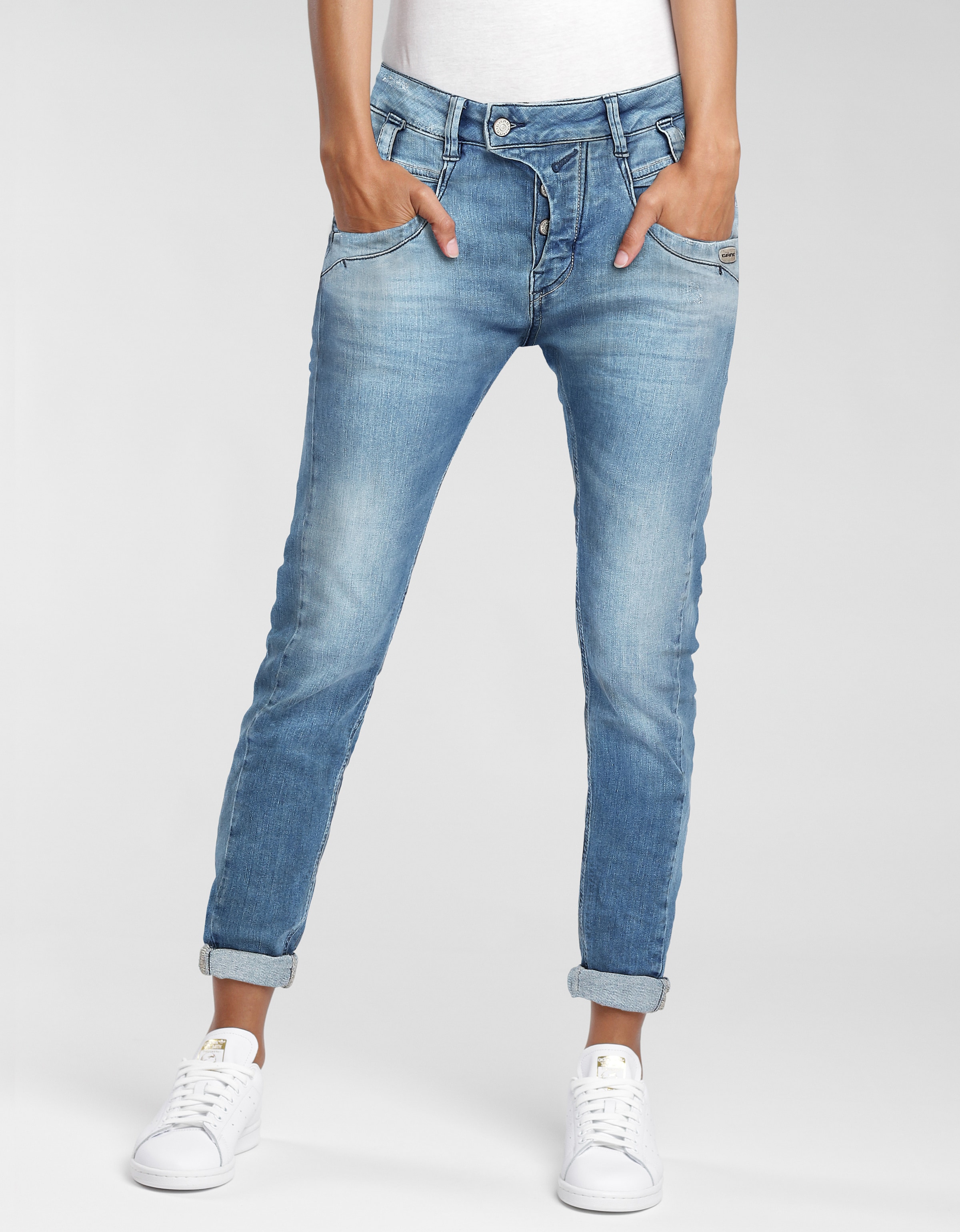 GANG Slim-fit-Jeans »94MARGE«, mit besonderem 4-Knopf-Verschluss
