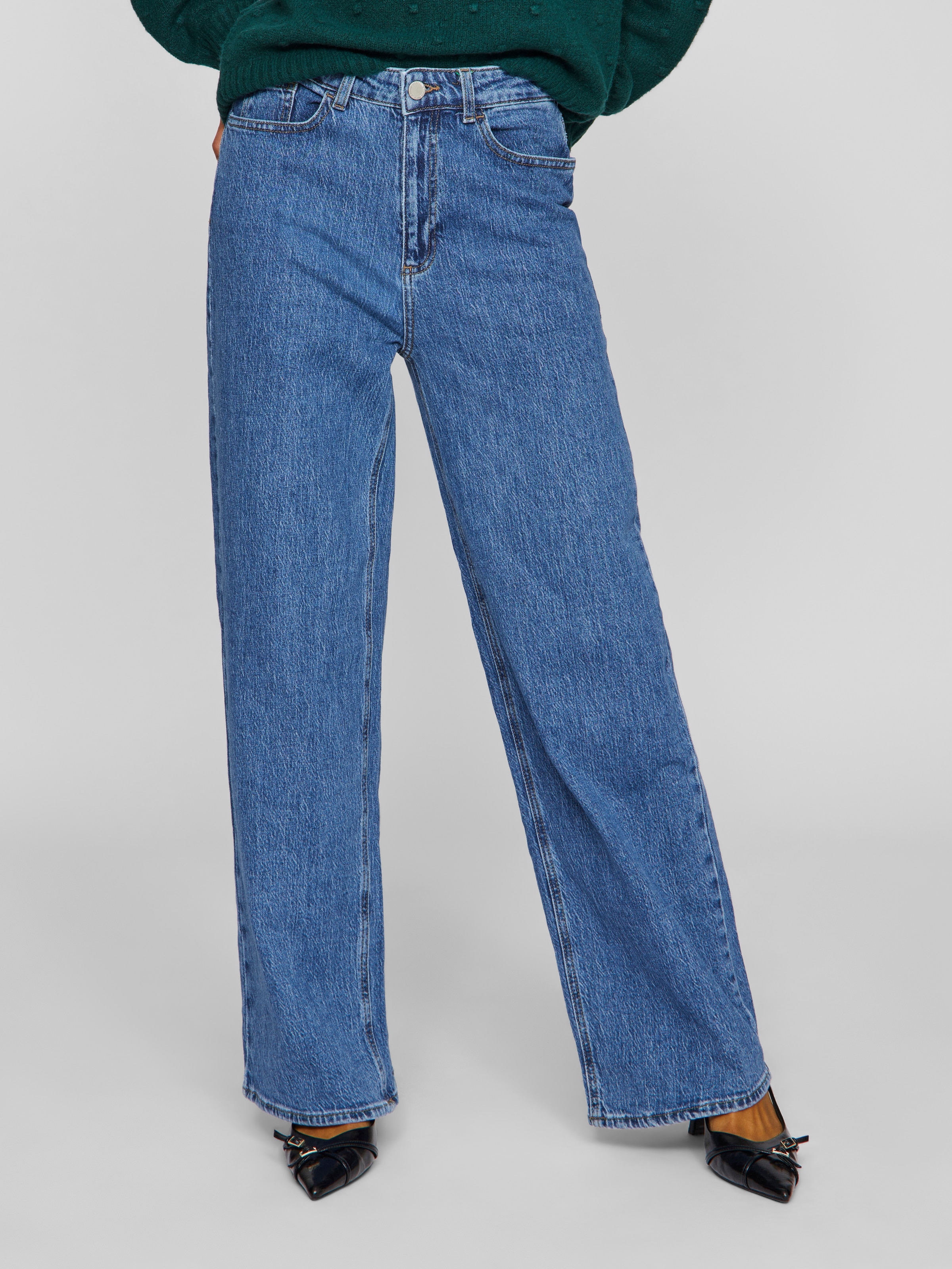 Vila High-waist-Jeans "VIFREYA JAF HW JEANS - NOOS" günstig online kaufen