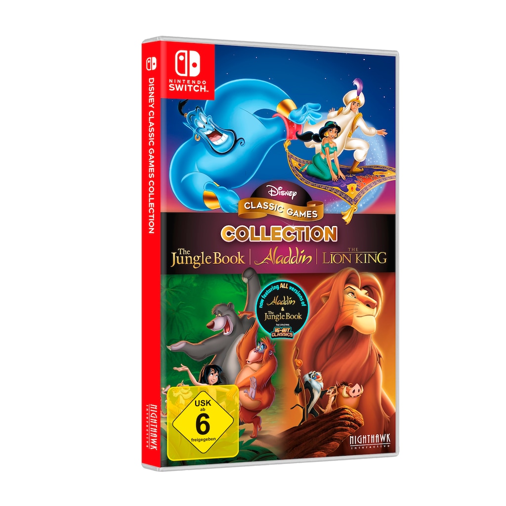 Disney Spielesoftware »Disney Classic Games - Jungle Book, Aladdin, Lion King«, Nintendo Switch