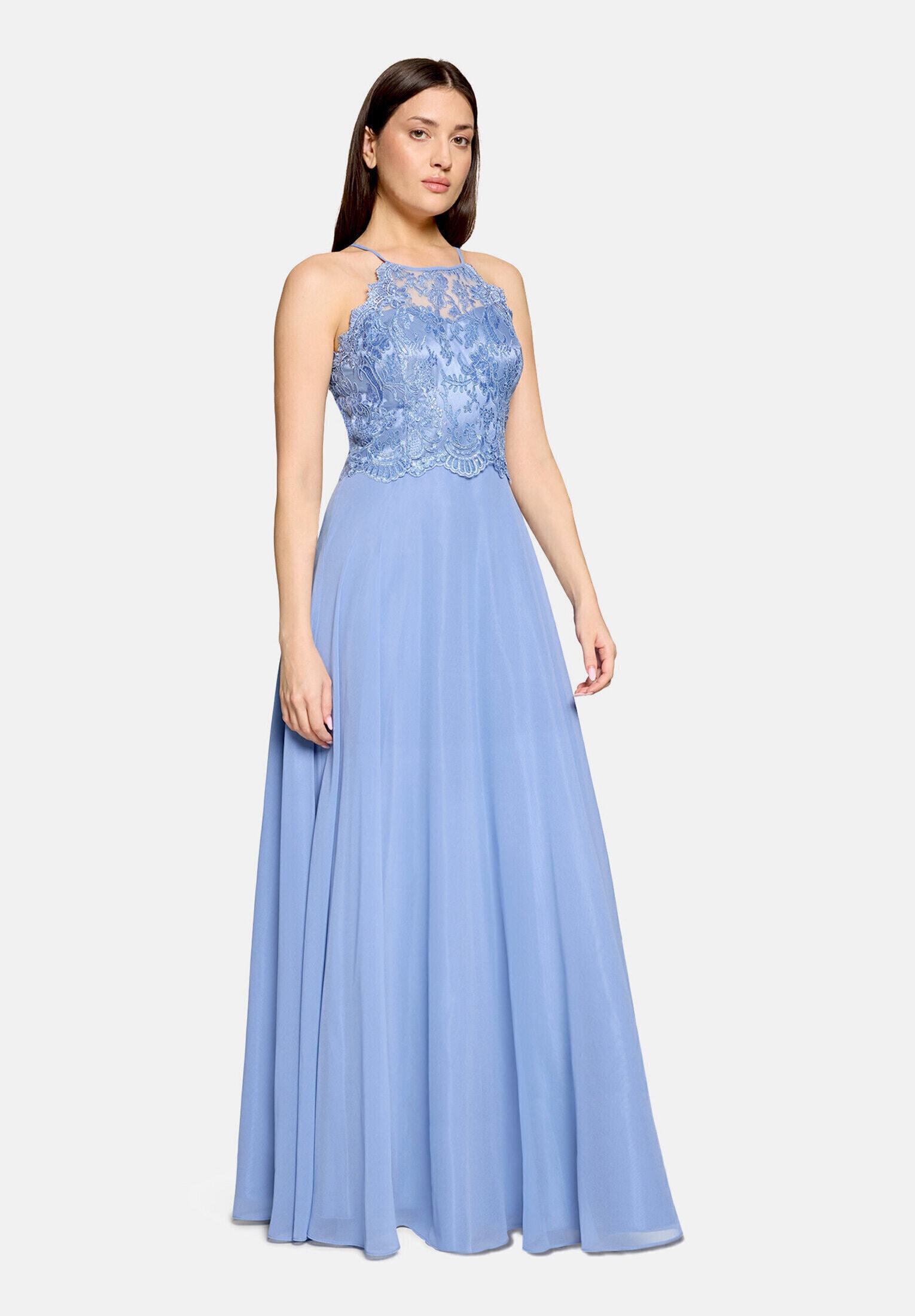 Vera Mont Abendkleid "Damen rückenfrei" Ohne Tasche Spitze