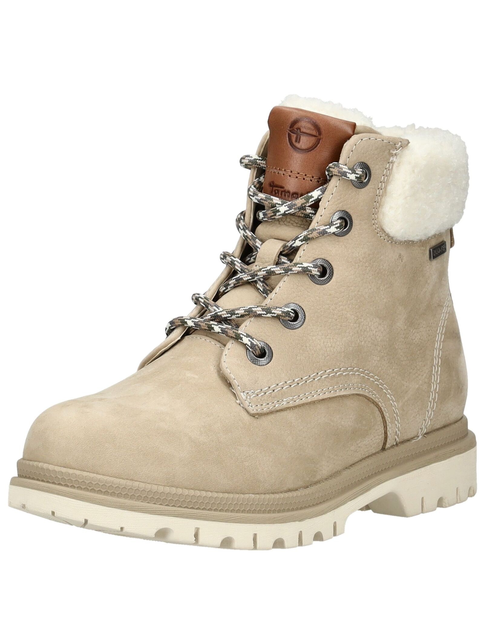 Tamaris Schnürstiefelette "Tamaris Stiefelette Leder/Textil" günstig online kaufen