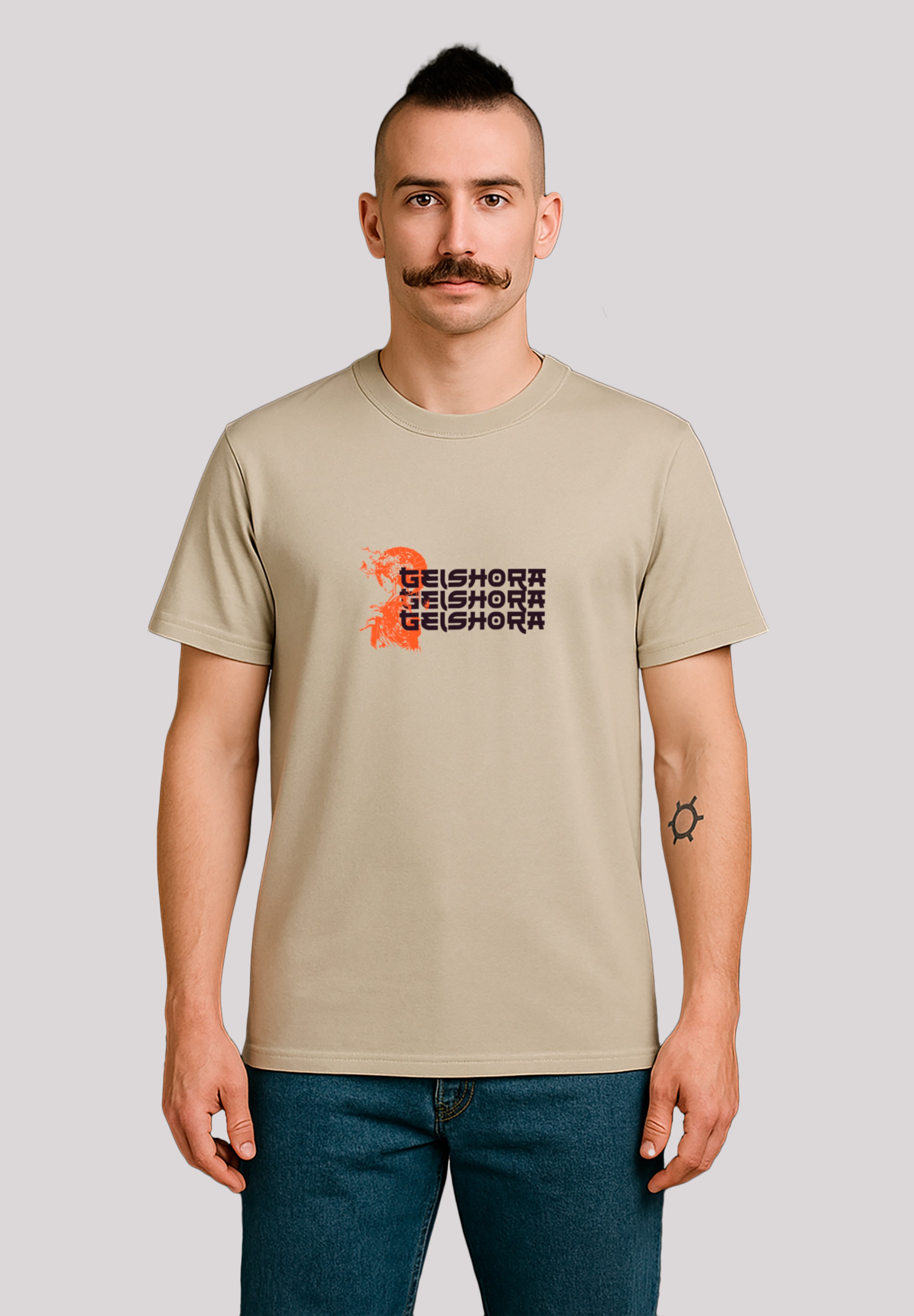 F4NT4STIC T-Shirt "Geishora Japan Streetstyle" Japan Streetwear Styles günstig online kaufen