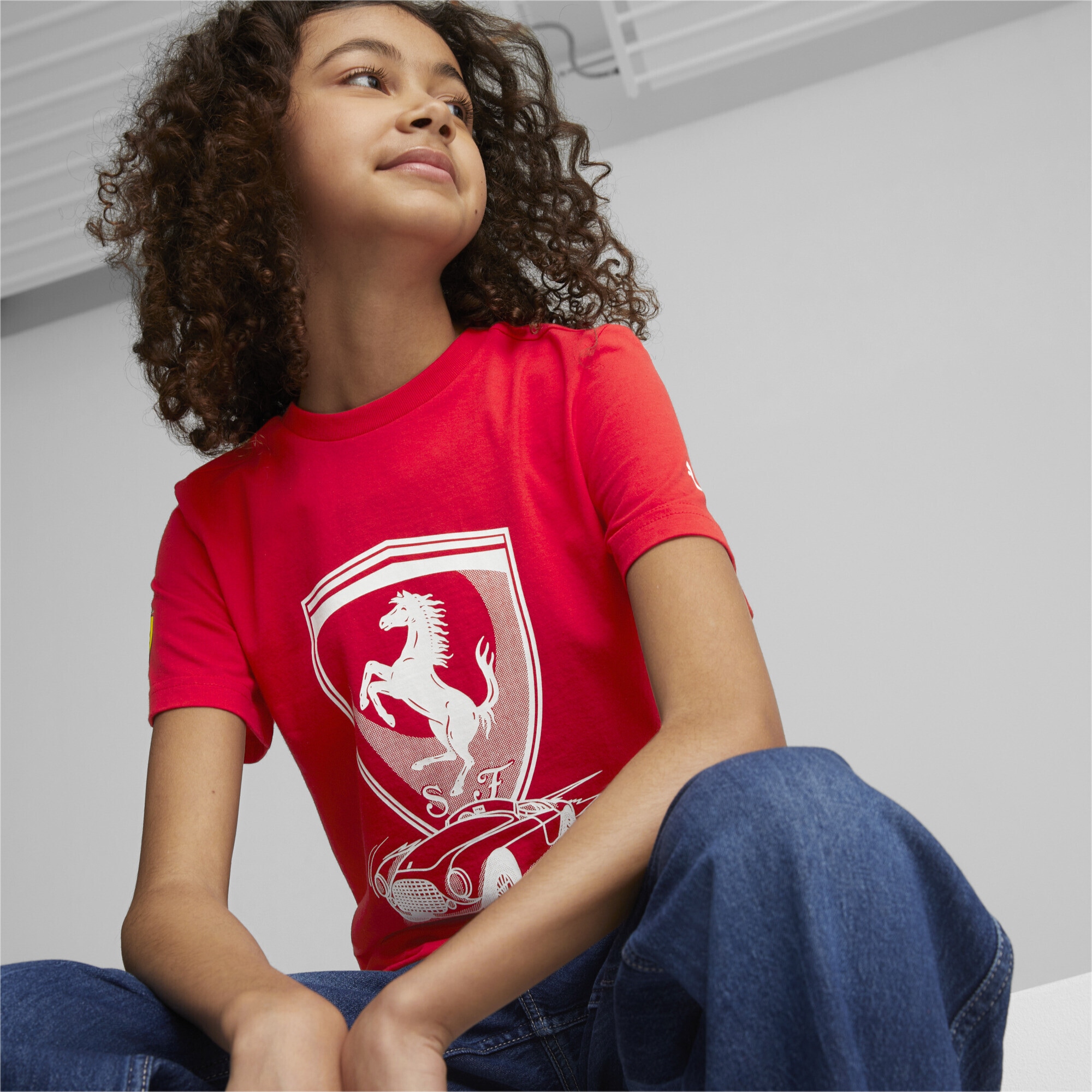 PUMA T-Shirt »Scuderia Ferrari Race T-Shirt Kinder«