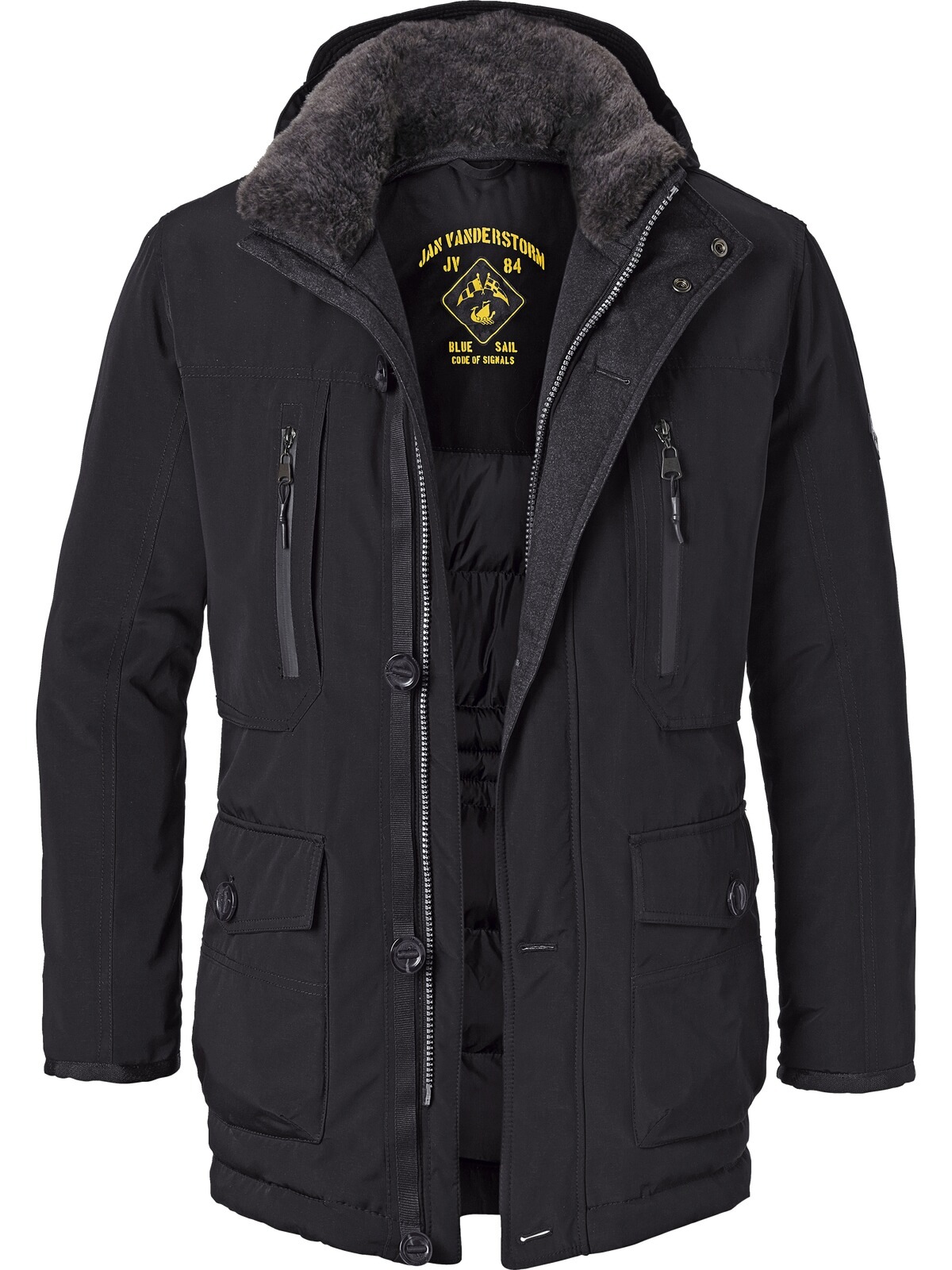 Jan Vanderstorm Winterjacke »Funktionsjacke BOTULFR«, (1 St.)