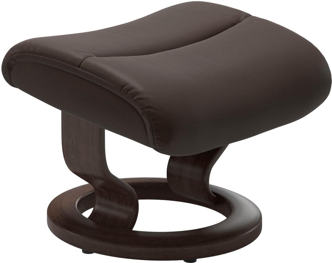 Thumbnail - Stressless "View" Set, Relaxsessel mit Hocker, mit Classic Base, Größe S,Gestell Wenge