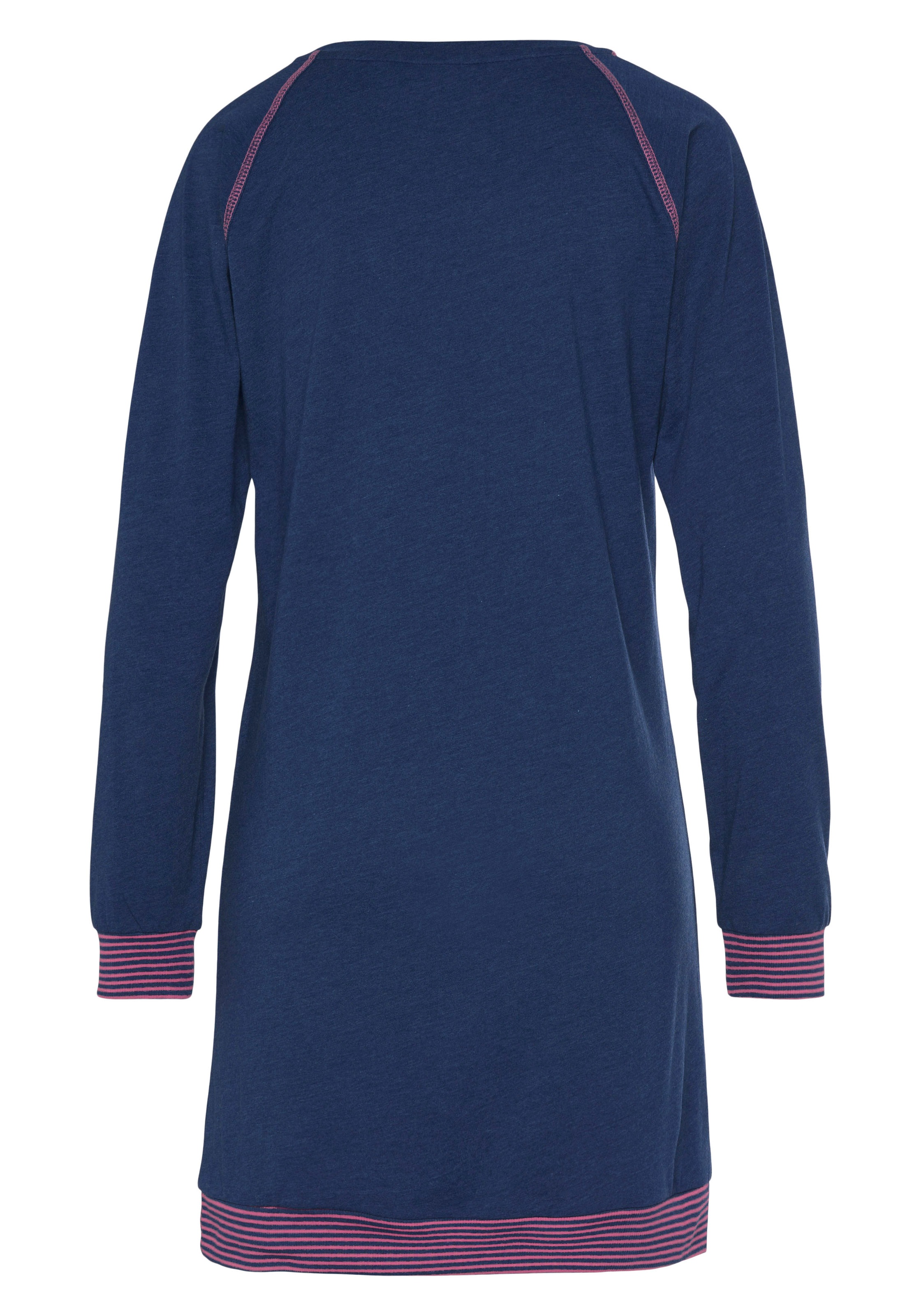 Vivance Dreams Nachthemd 1-teilig, mit dekorativen Flatlock-Nähten in Neonf günstig online kaufen