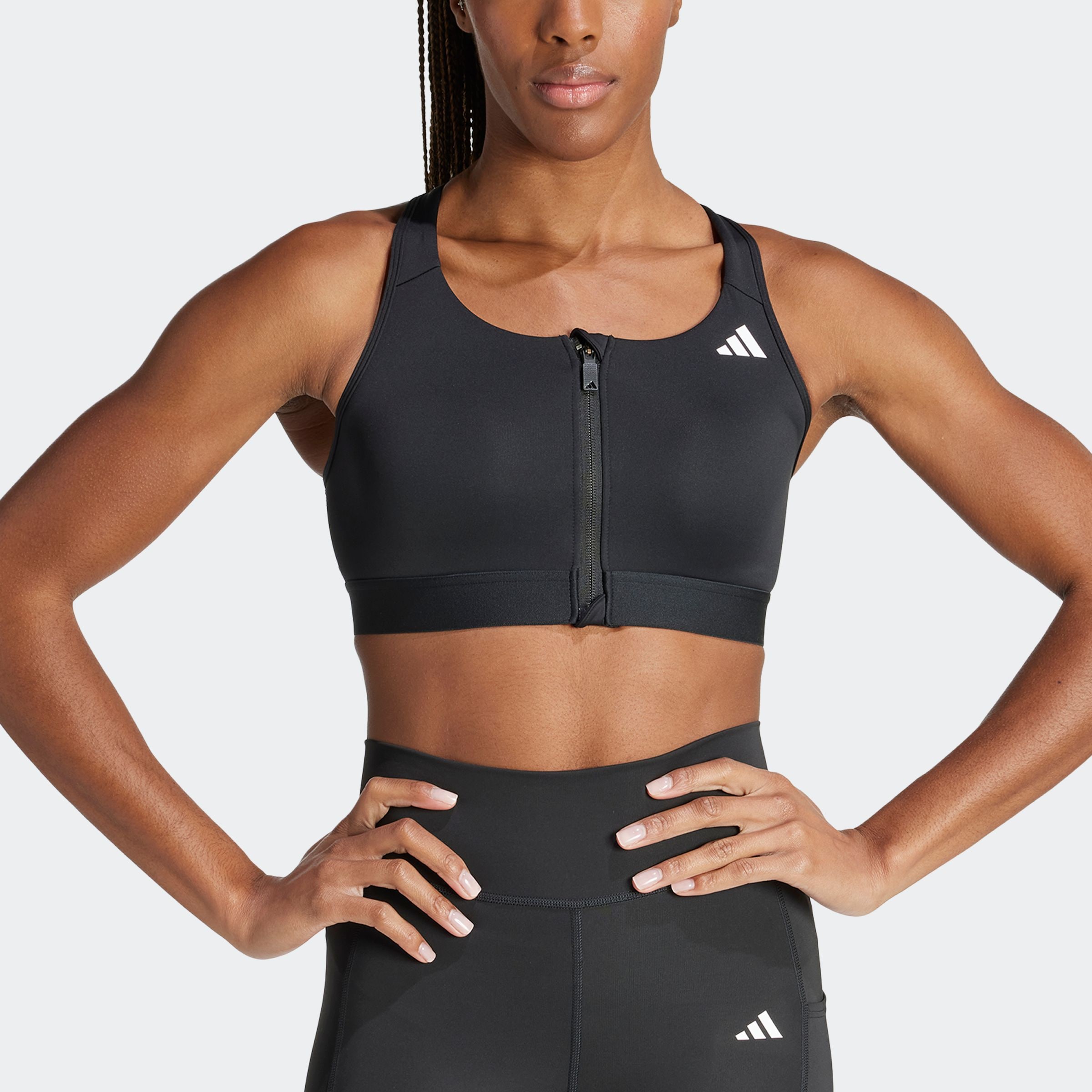 adidas Performance Sport-BH "PWRCT MS ZIP" günstig online kaufen