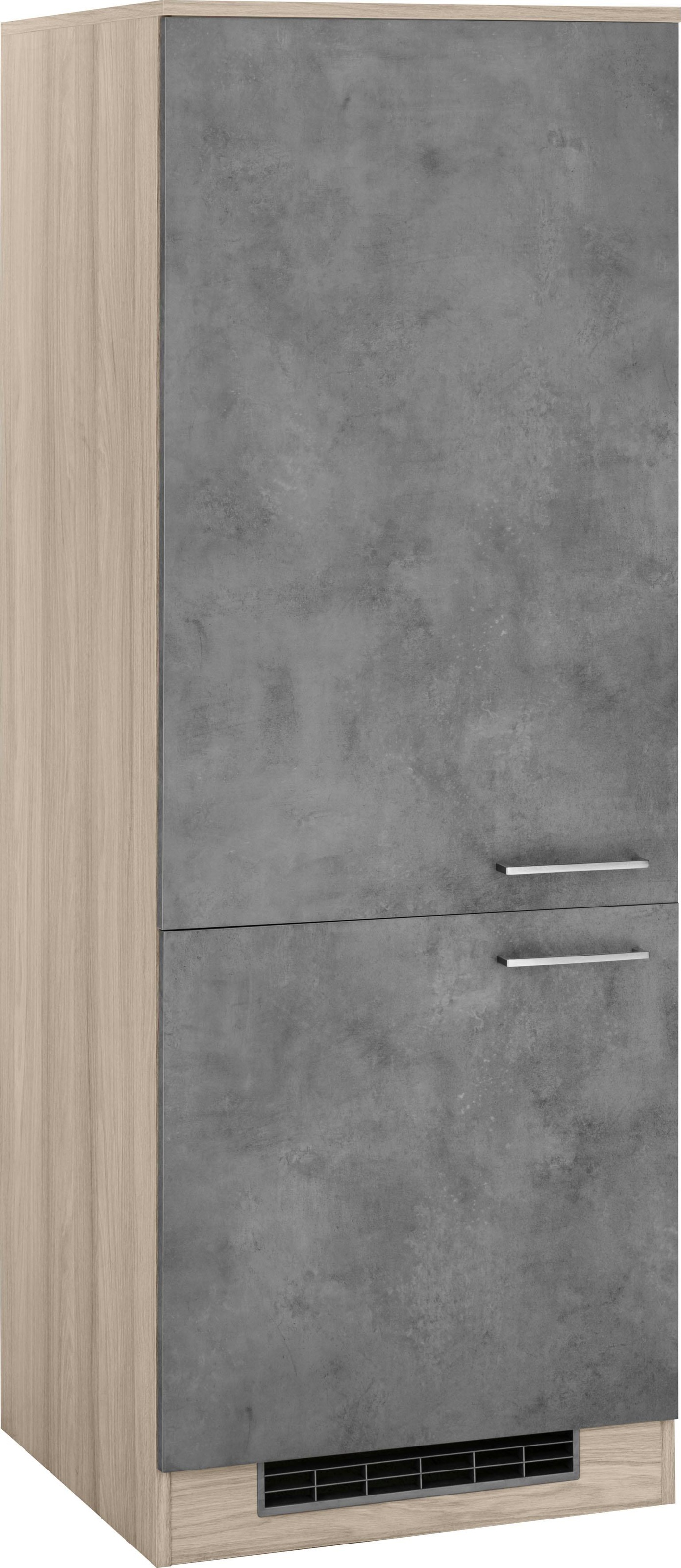 wiho Küchen Kühlumbauschrank 